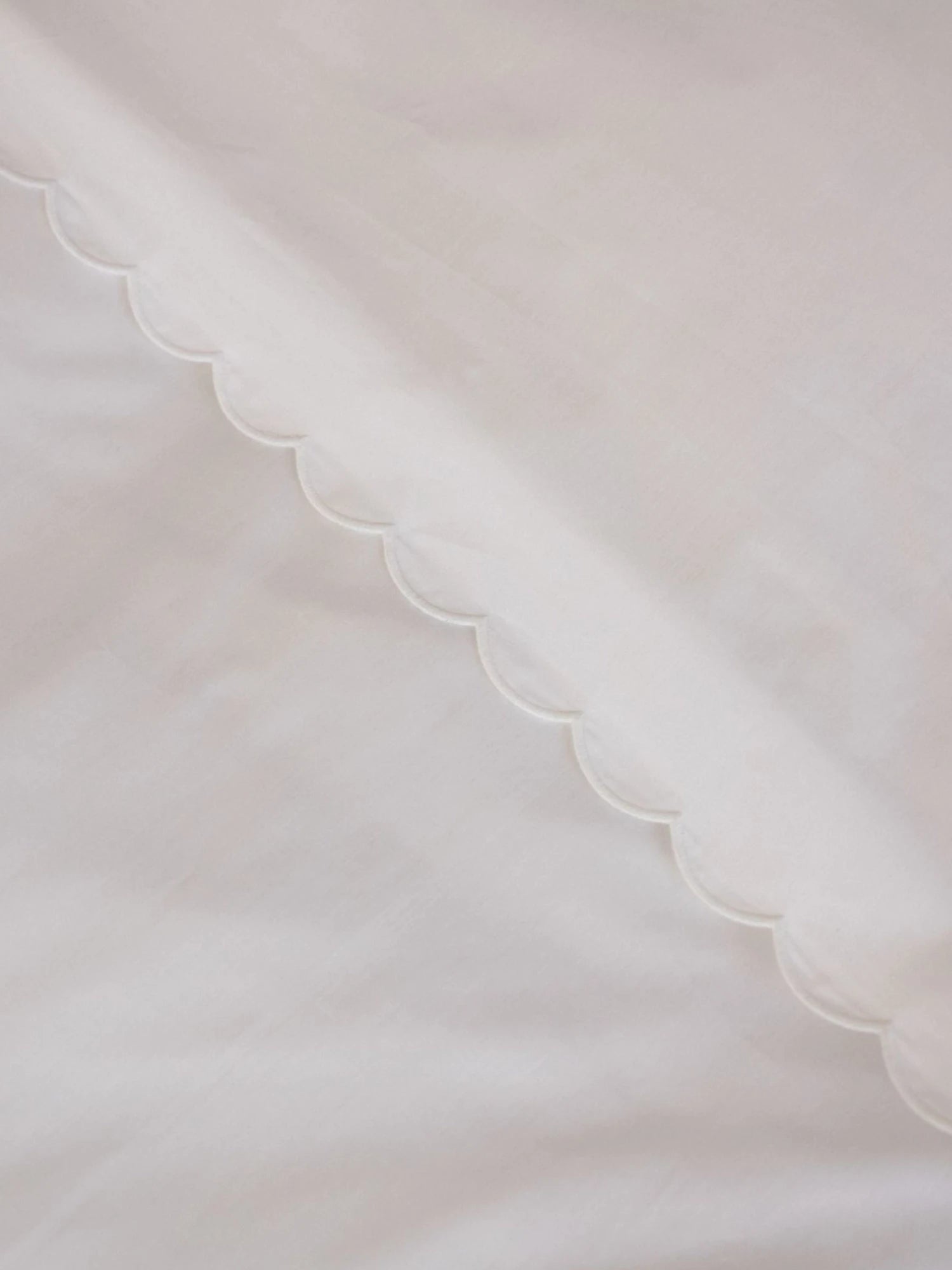 Scalloped Duvet Cover