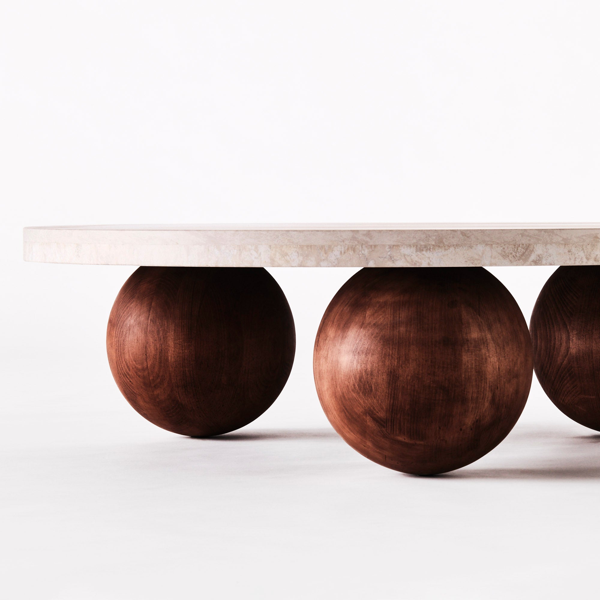 Table de canapé ronde Sphère