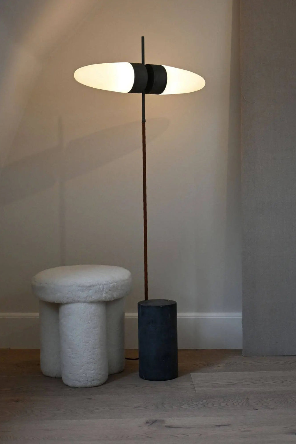 A sturdy and comfortable Big Foot Stool, perfect for relaxing at home