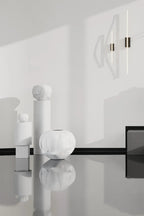 Orimono Vase - Medio in a modern living room with natural light