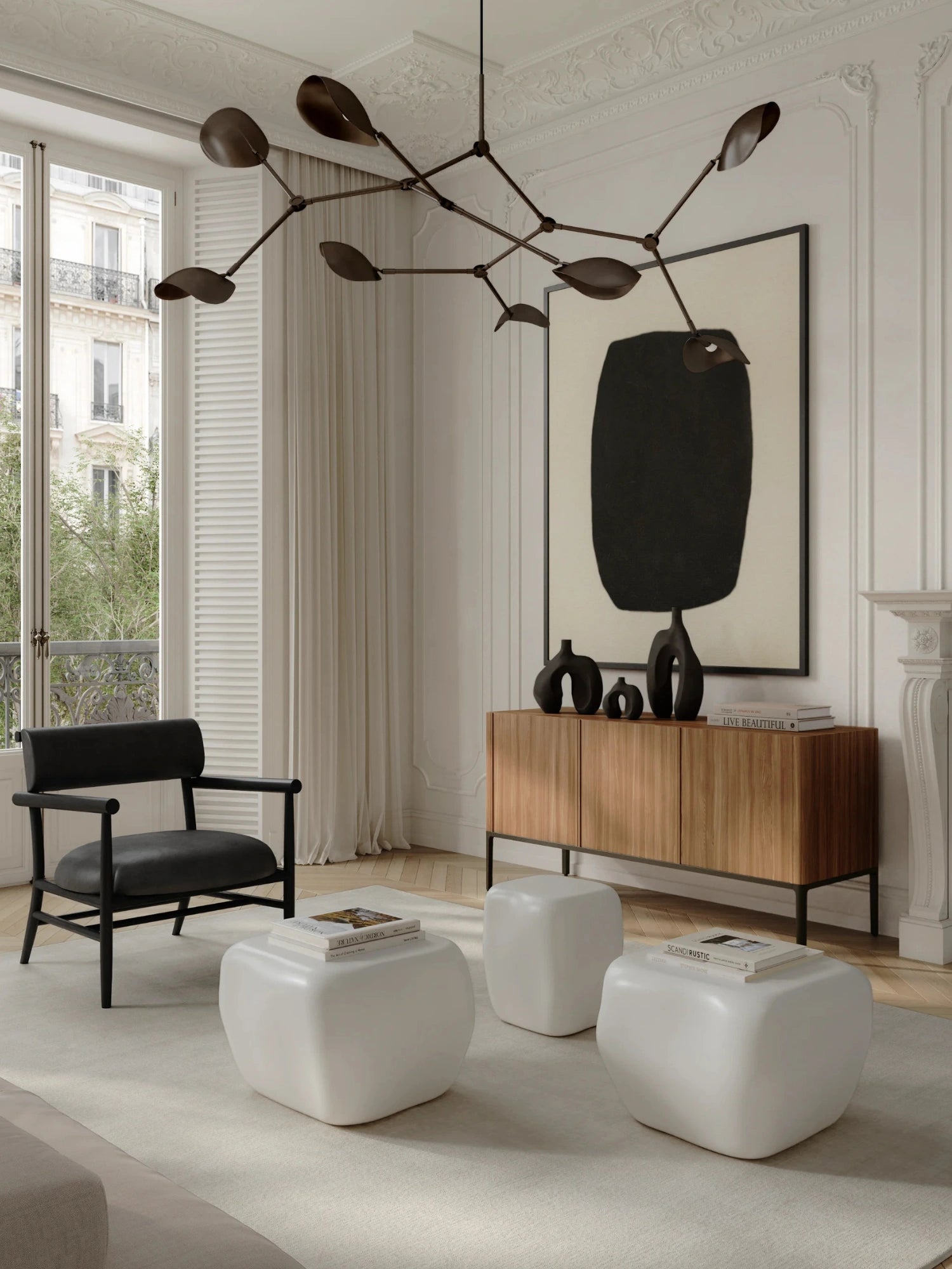 Ishi Coffee Table Set - Ceramic