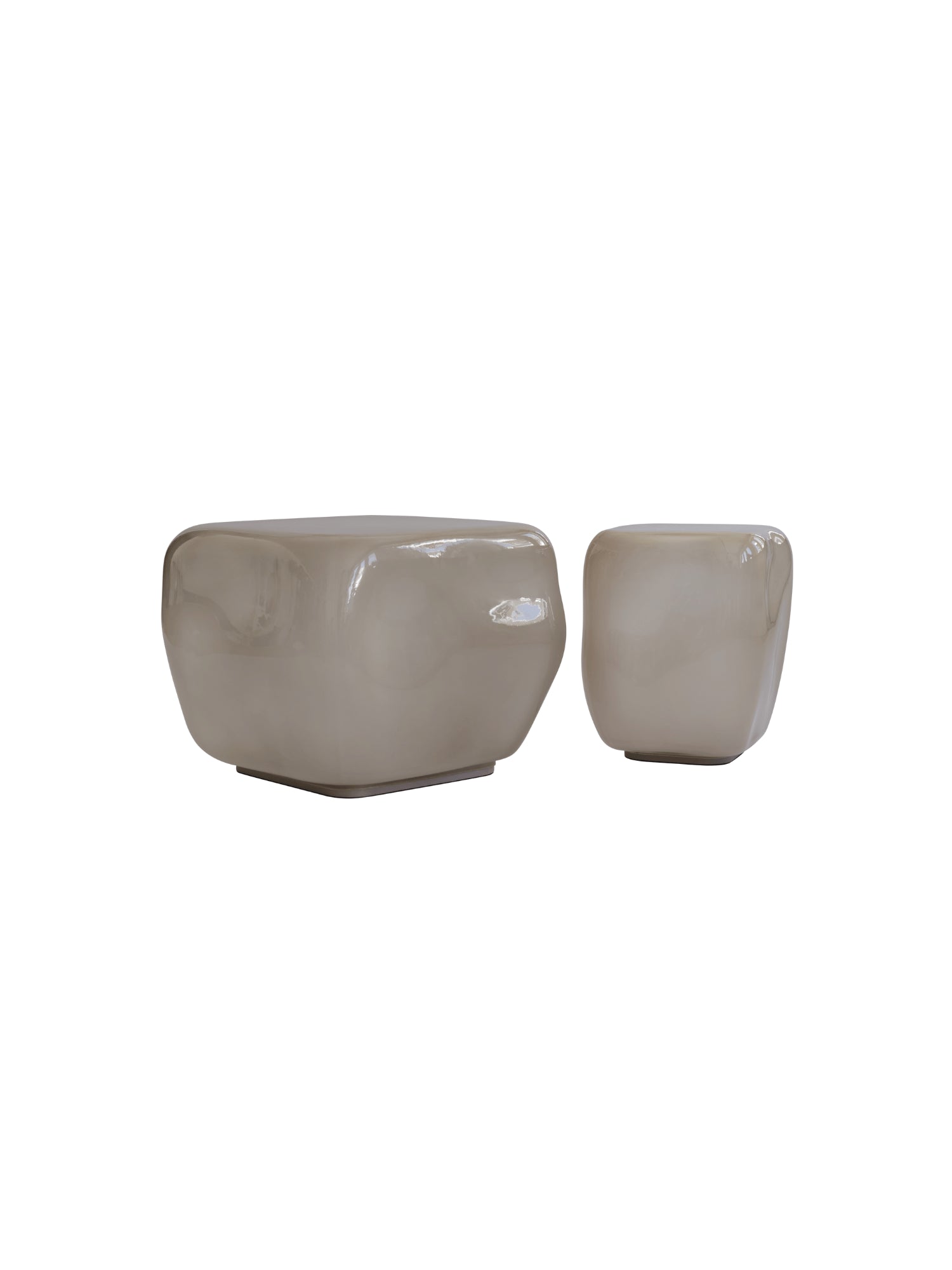 Ishi Coffee Table Set - Glass