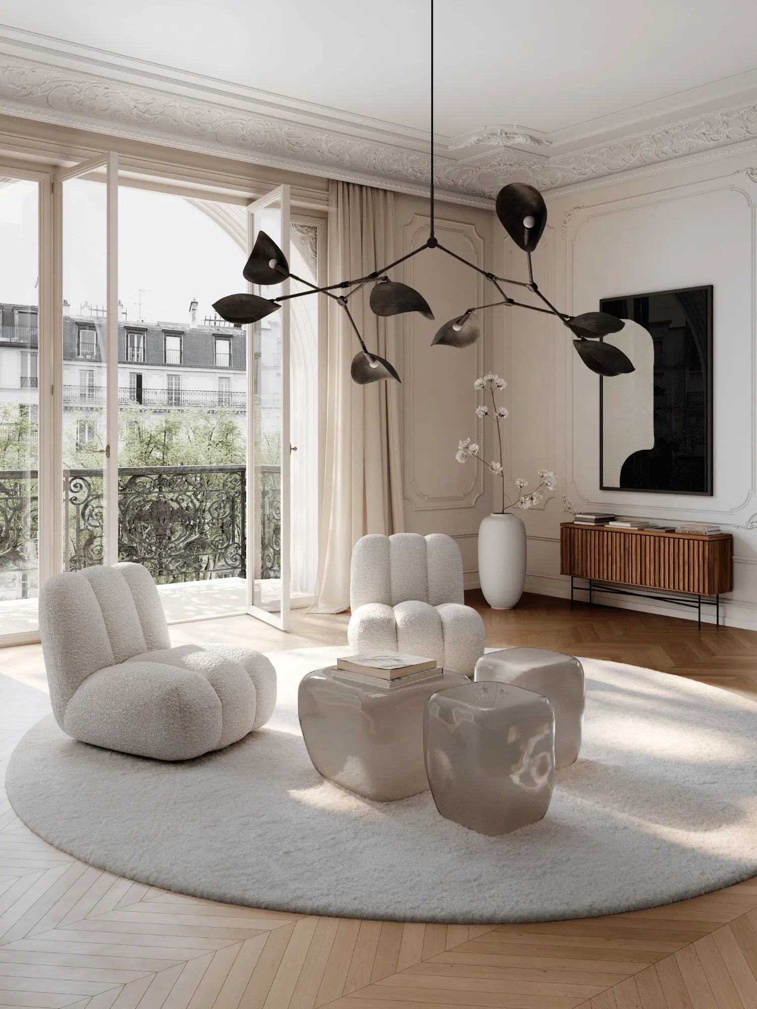 Ishi Coffee Table Set - Glass by 101 CPH - THAT COOL LIVING