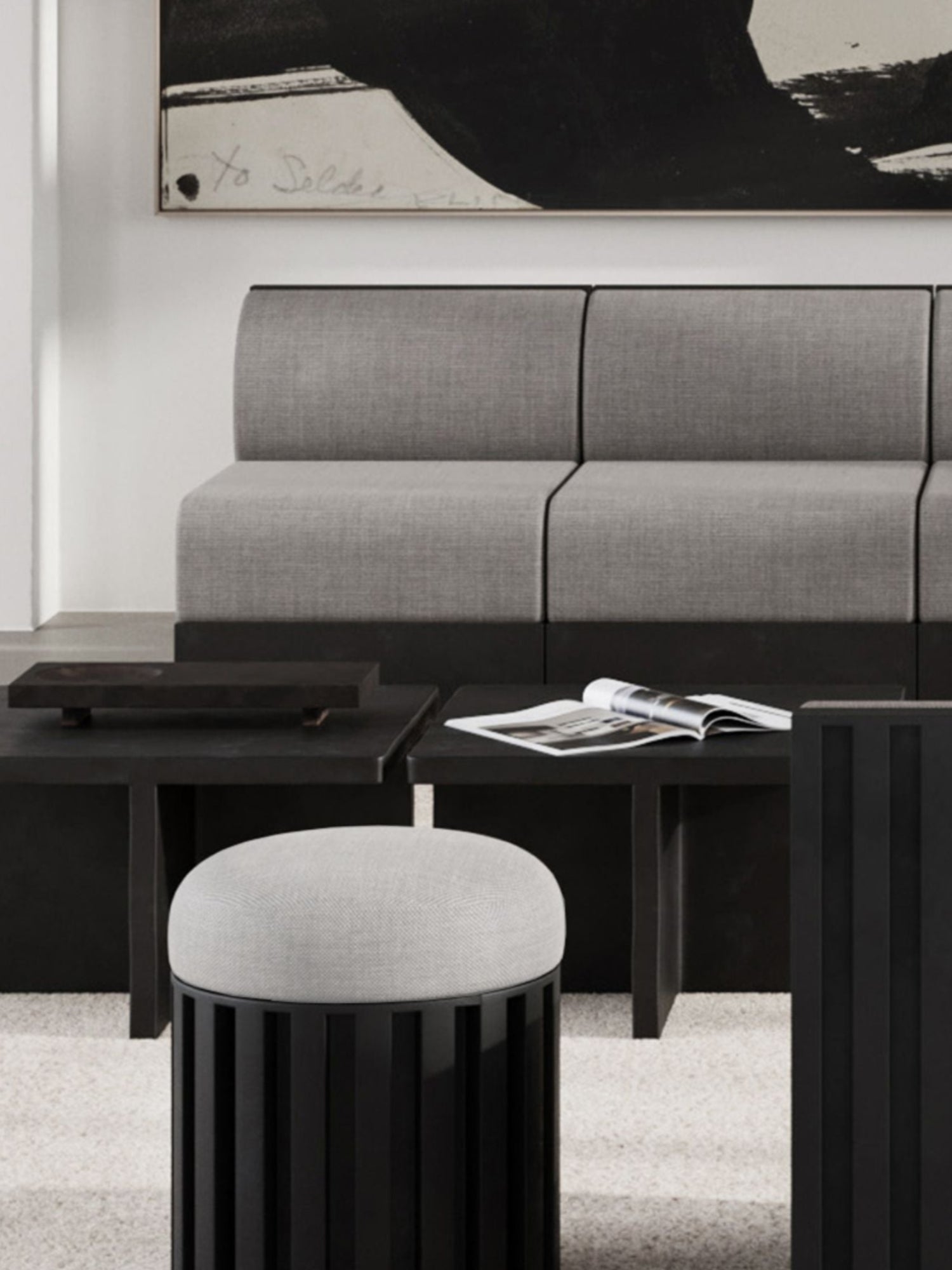 Tribu Lounge Chair - Taupe Palazzo by 101 CPH - THAT COOL LIVING