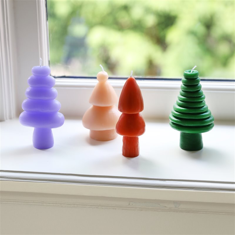 Pine Candle - Set of 4