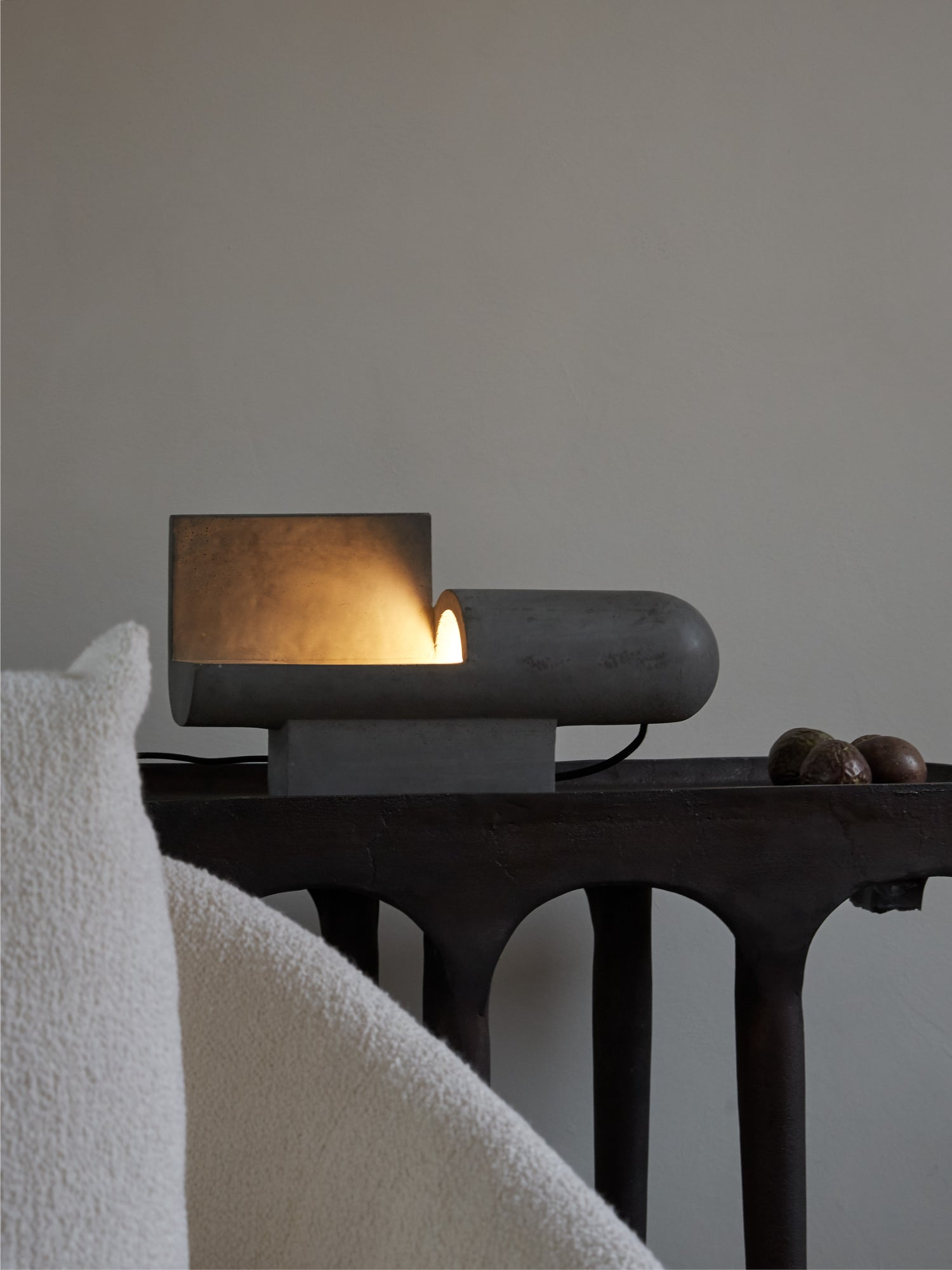Brutalist Concrete Lamp by 101 CPH - THAT COOL LIVING