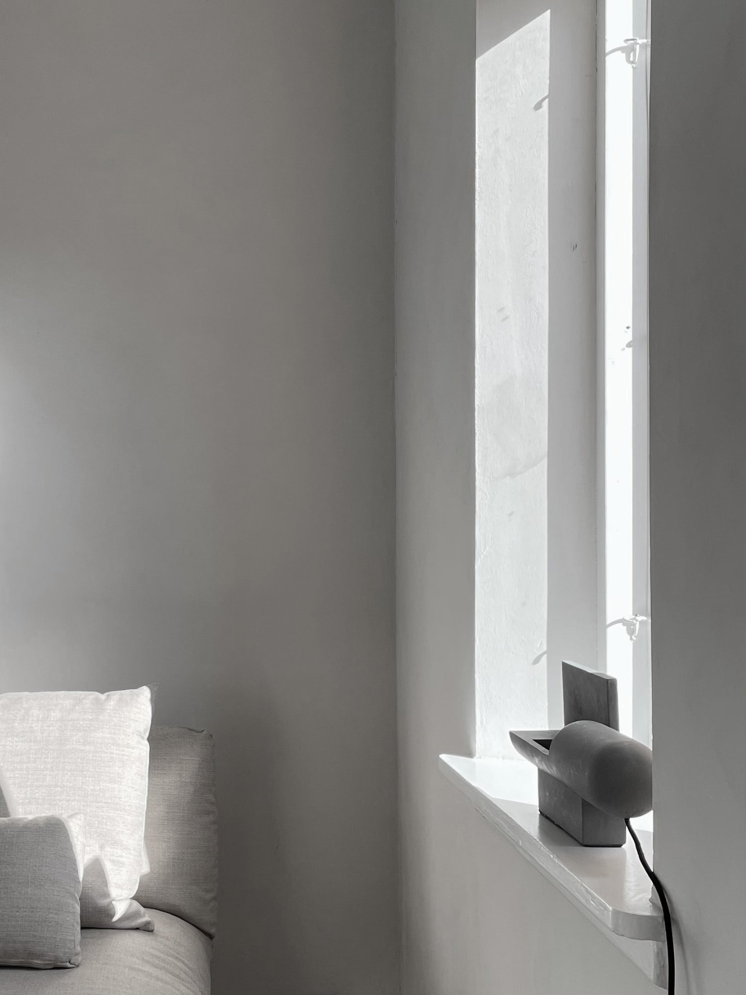 Brutalist Concrete Lamp by 101 CPH - THAT COOL LIVING