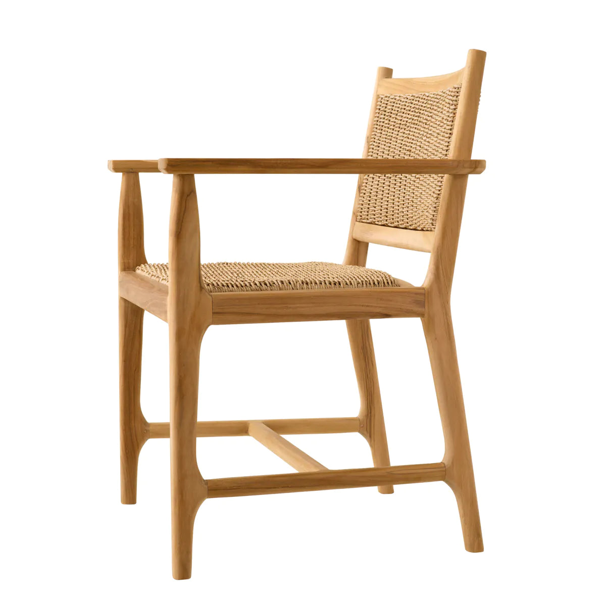 Outdoor Dining Chair Pivetti With Arm by Eichholtz - THAT COOL LIVING