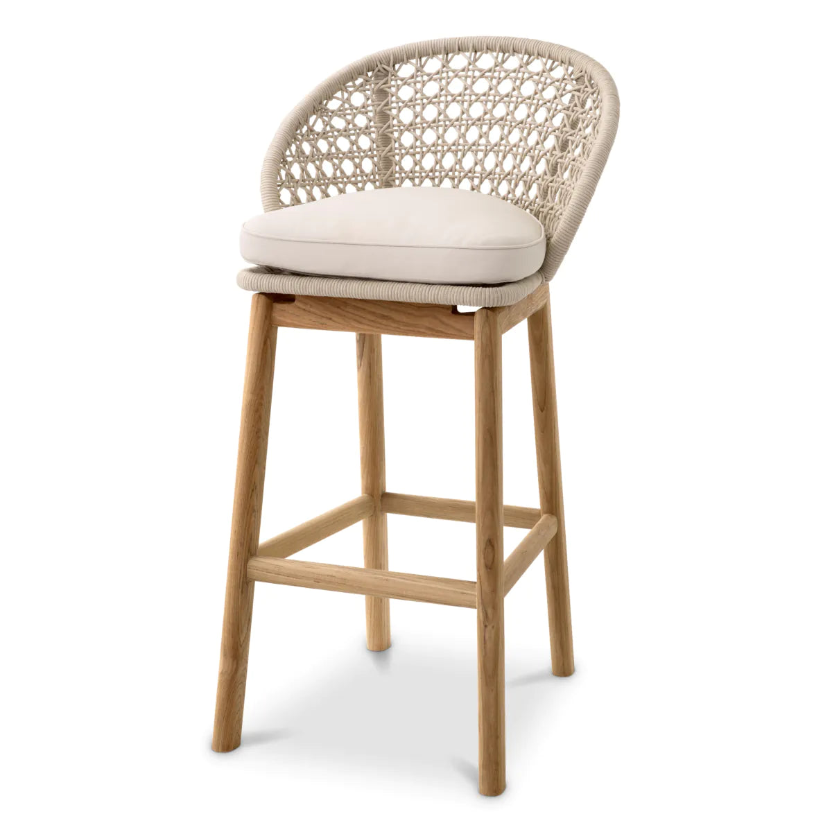 Outdoor Bar Stool Trinity by Eichholtz - THAT COOL LIVING