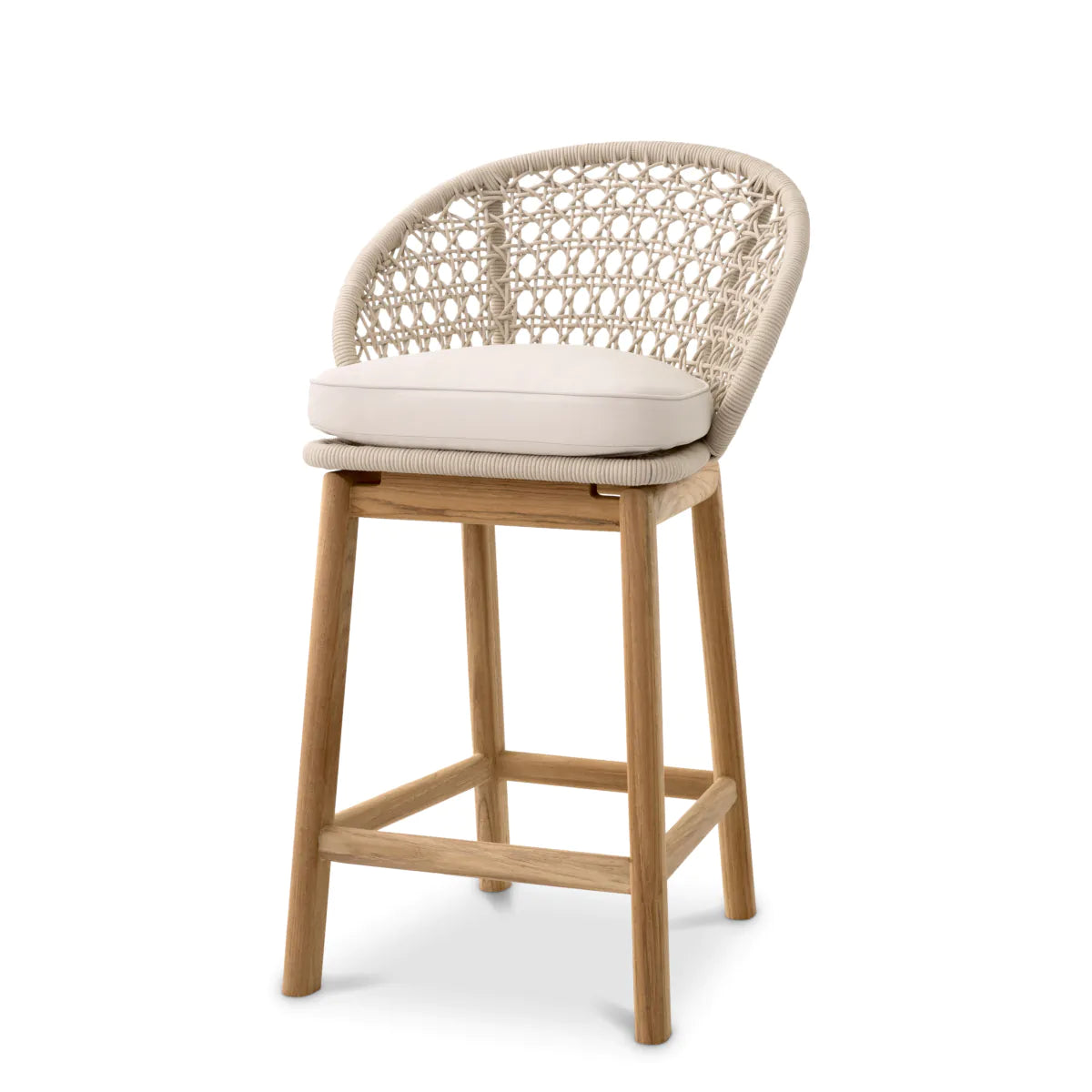 Outdoor Counter Stool Trinity by Eichholtz - THAT COOL LIVING