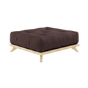Modern, sleek Senza Stool with a comfortable padded seat and sturdy metal frame