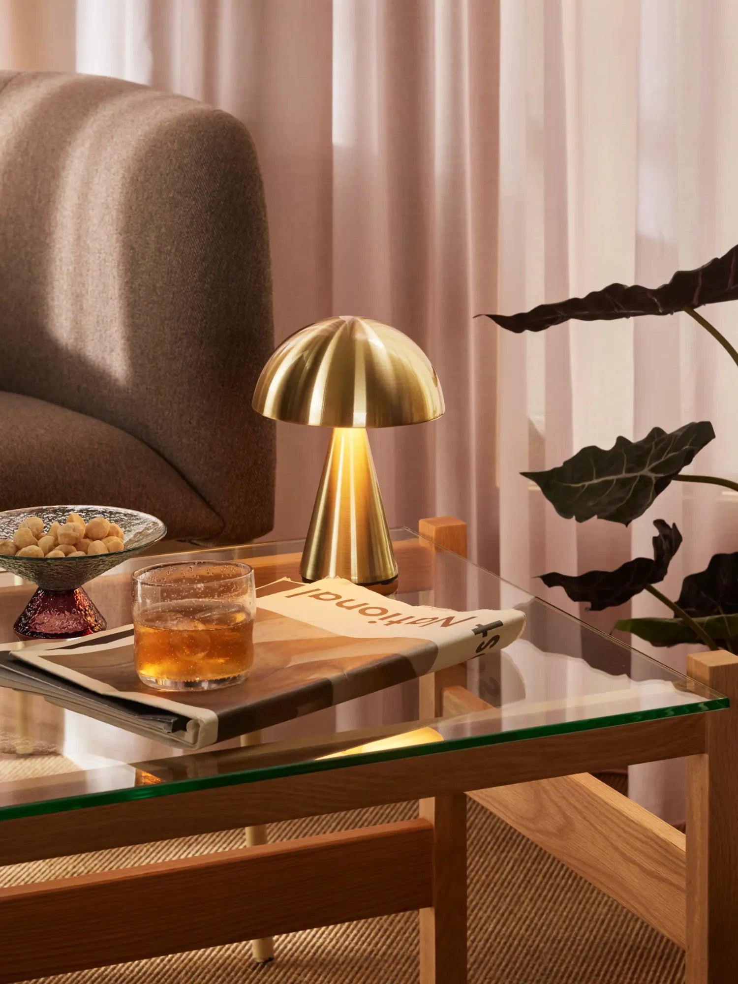 Mush Portable Lamp by Hubsch - THAT COOL LIVING