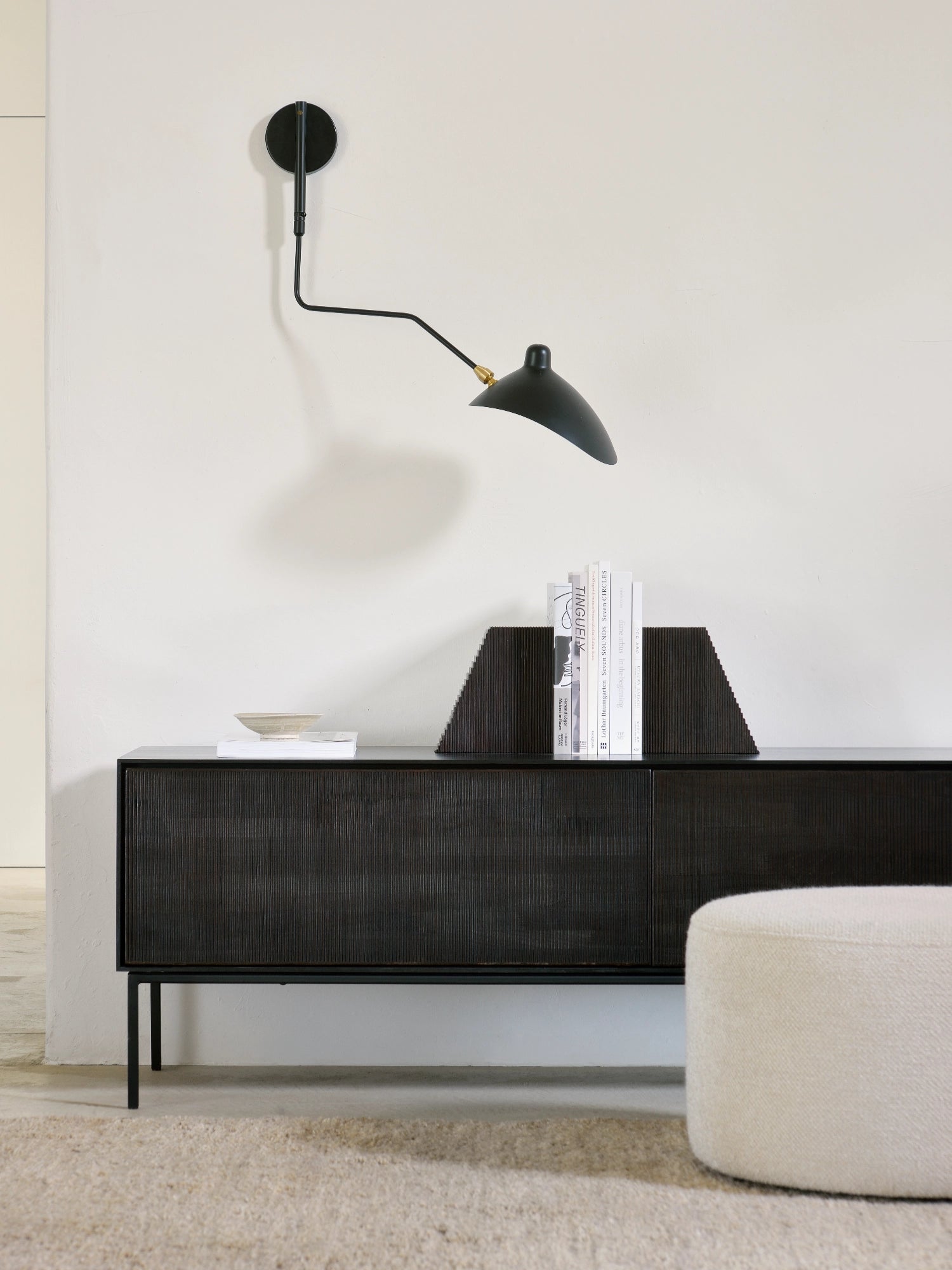 Grooves Bookends by Ethnicraft - THAT COOL LIVING