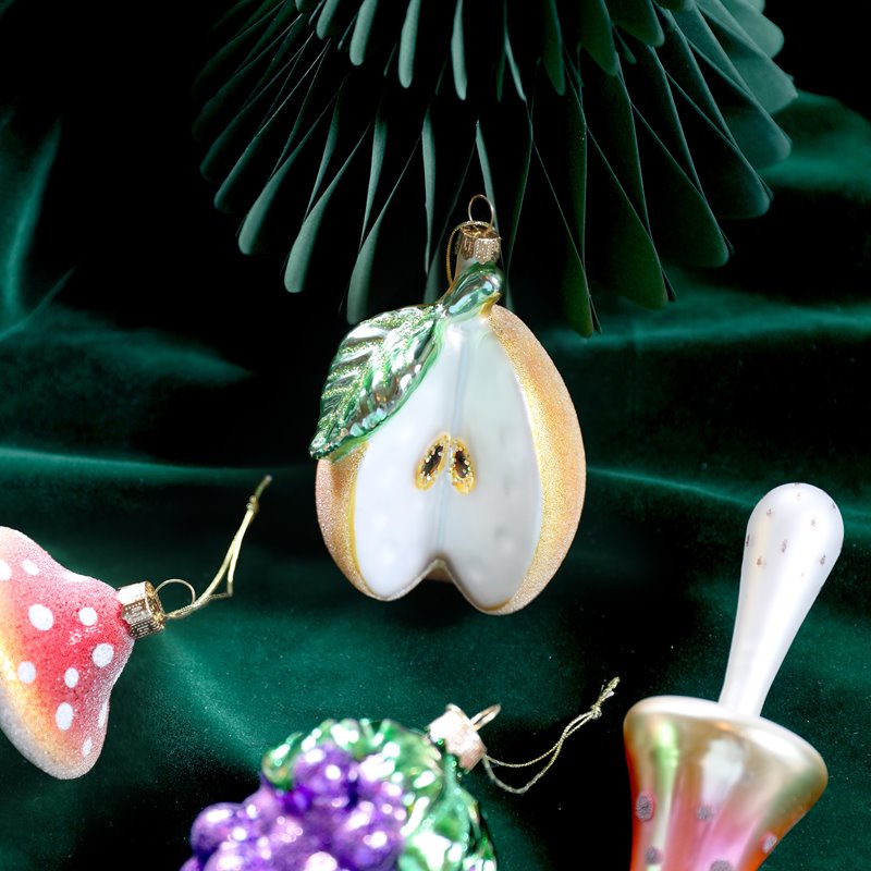 Mushroom Ornament - Set of 2