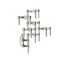 Wall Hanger Candle Holder - Chrome - Configuration 2 - THAT COOL LIVING