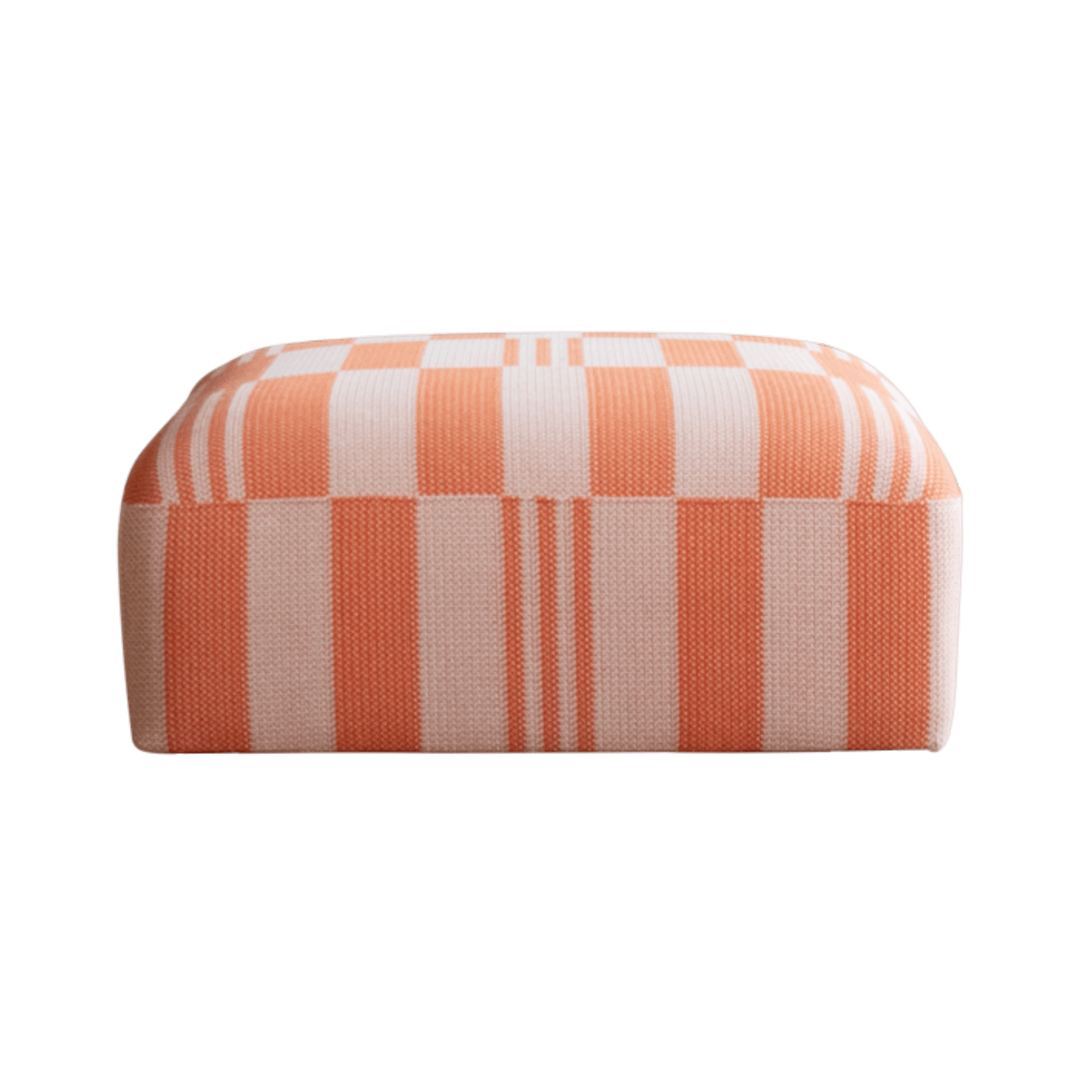 Rosso Ottoman - Checkerboard - THAT COOL LIVING