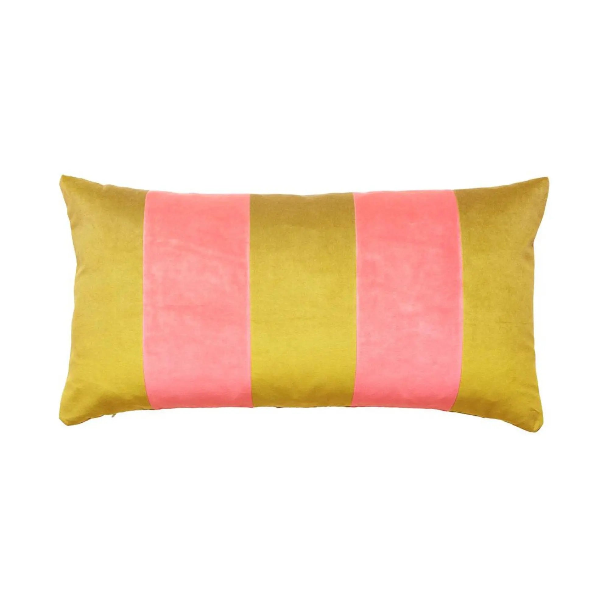  Striped accent pillow for sofa or bed in various shades 