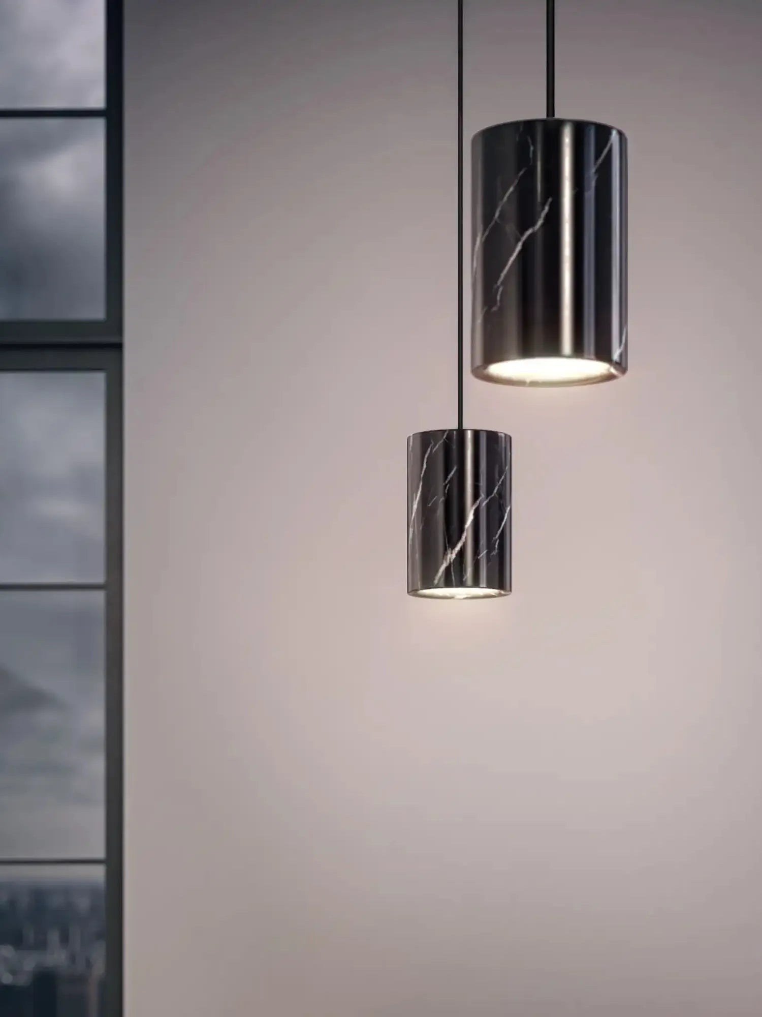 Cylinder Solid Pendant