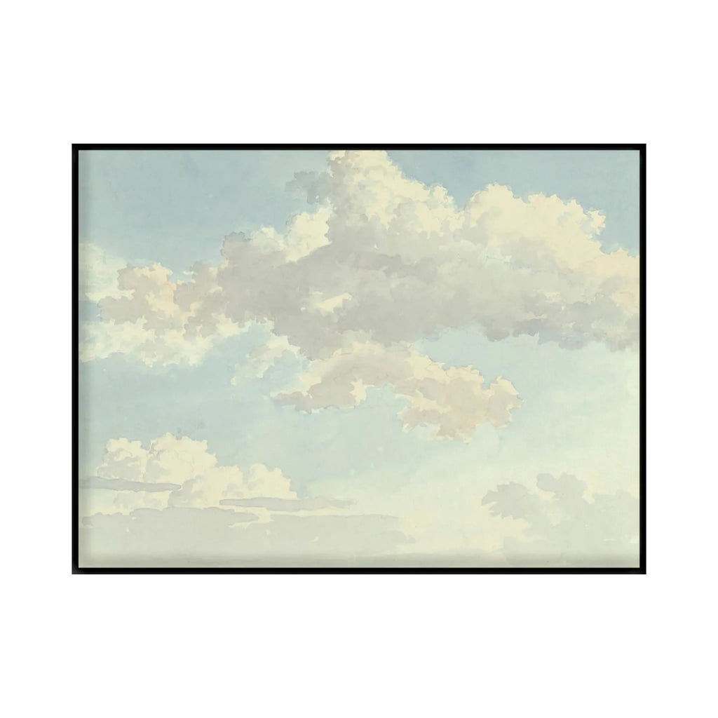  Abstract image of colorful clouds reflecting in a calm lake at sunset