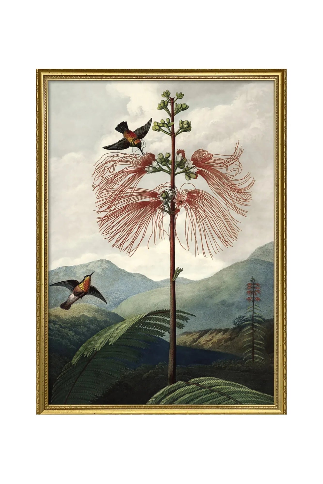 A colorful and vibrant illustration of The Tree of Flowers product