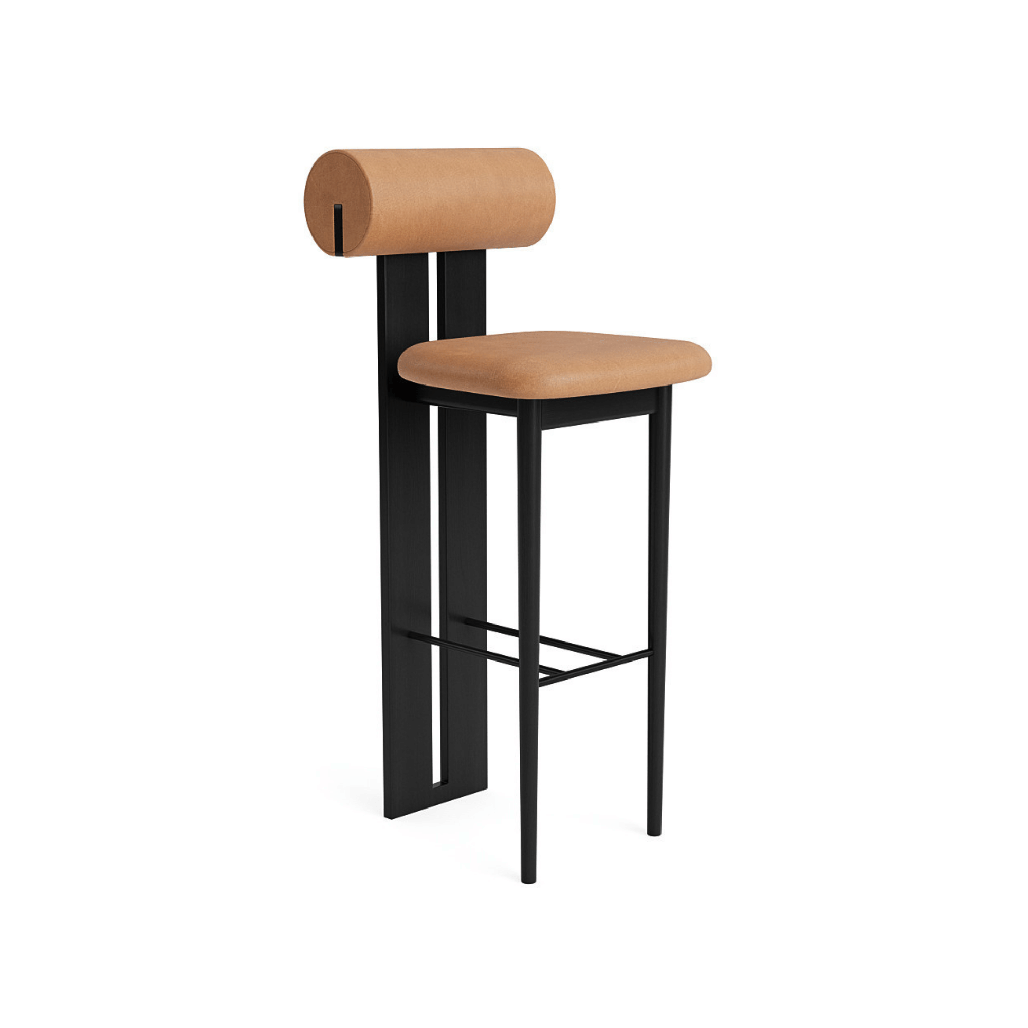 Hippo Bar Chair - Leather - THAT COOL LIVING