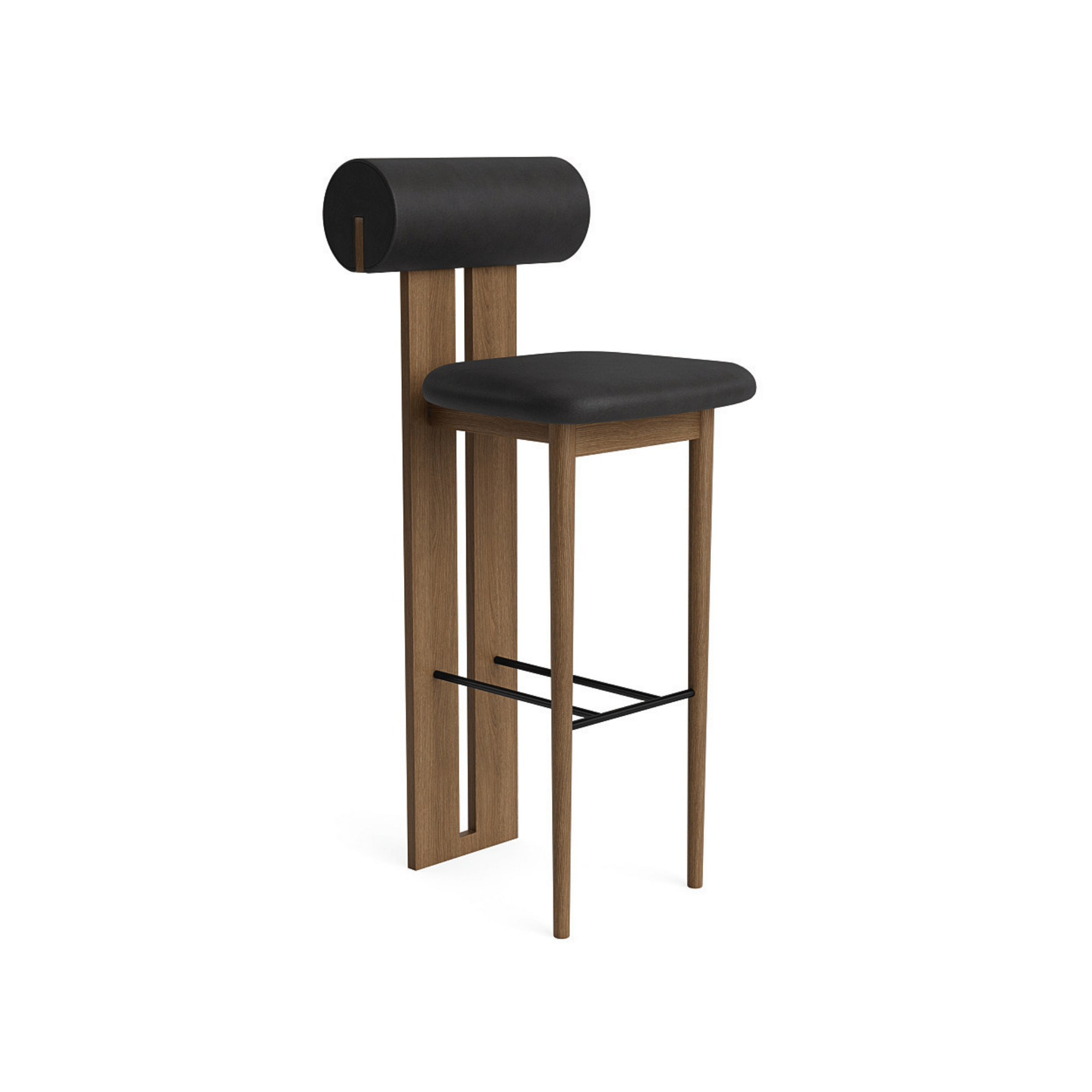 Hippo Bar Chair - Leather - THAT COOL LIVING