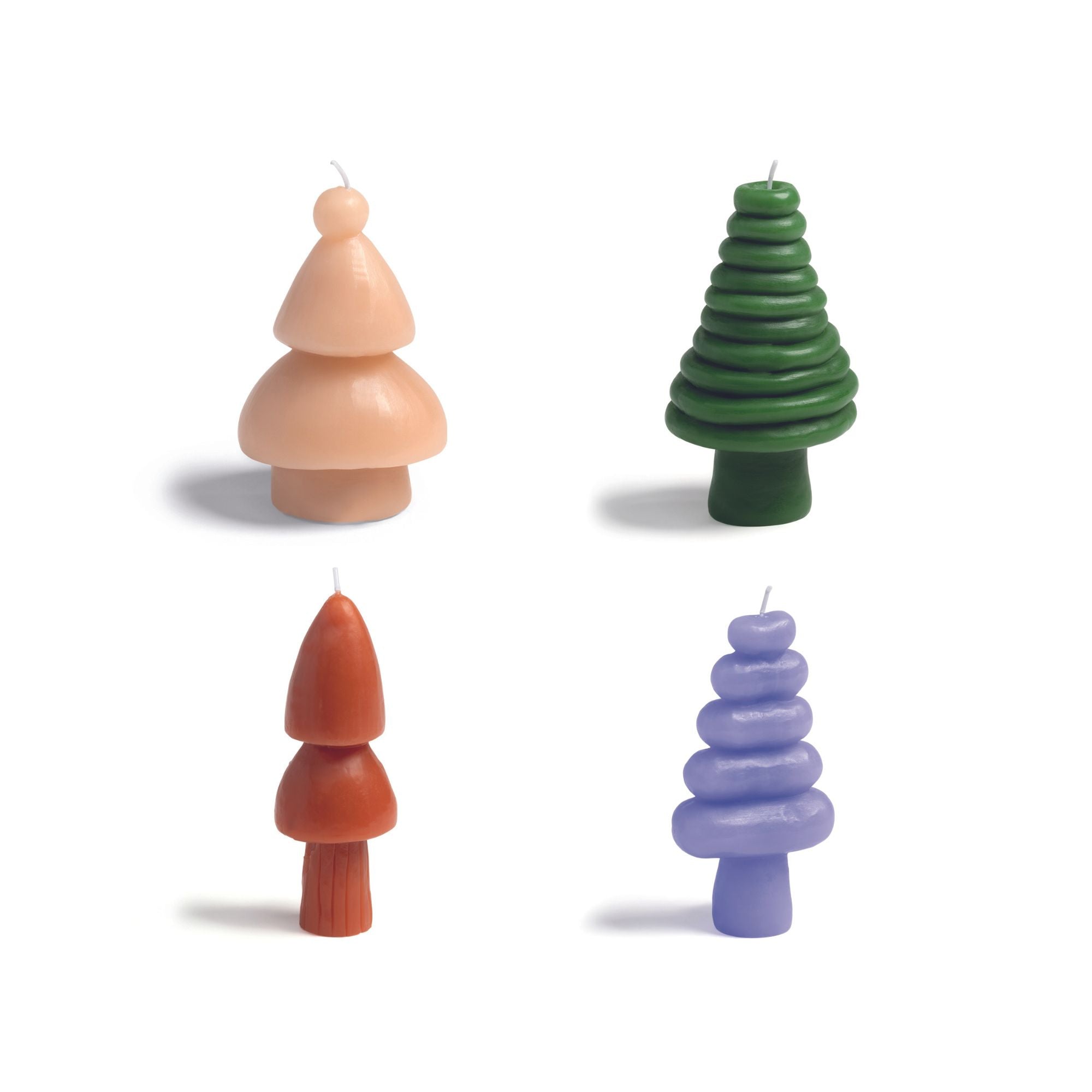 Pine Candle - Set of 4