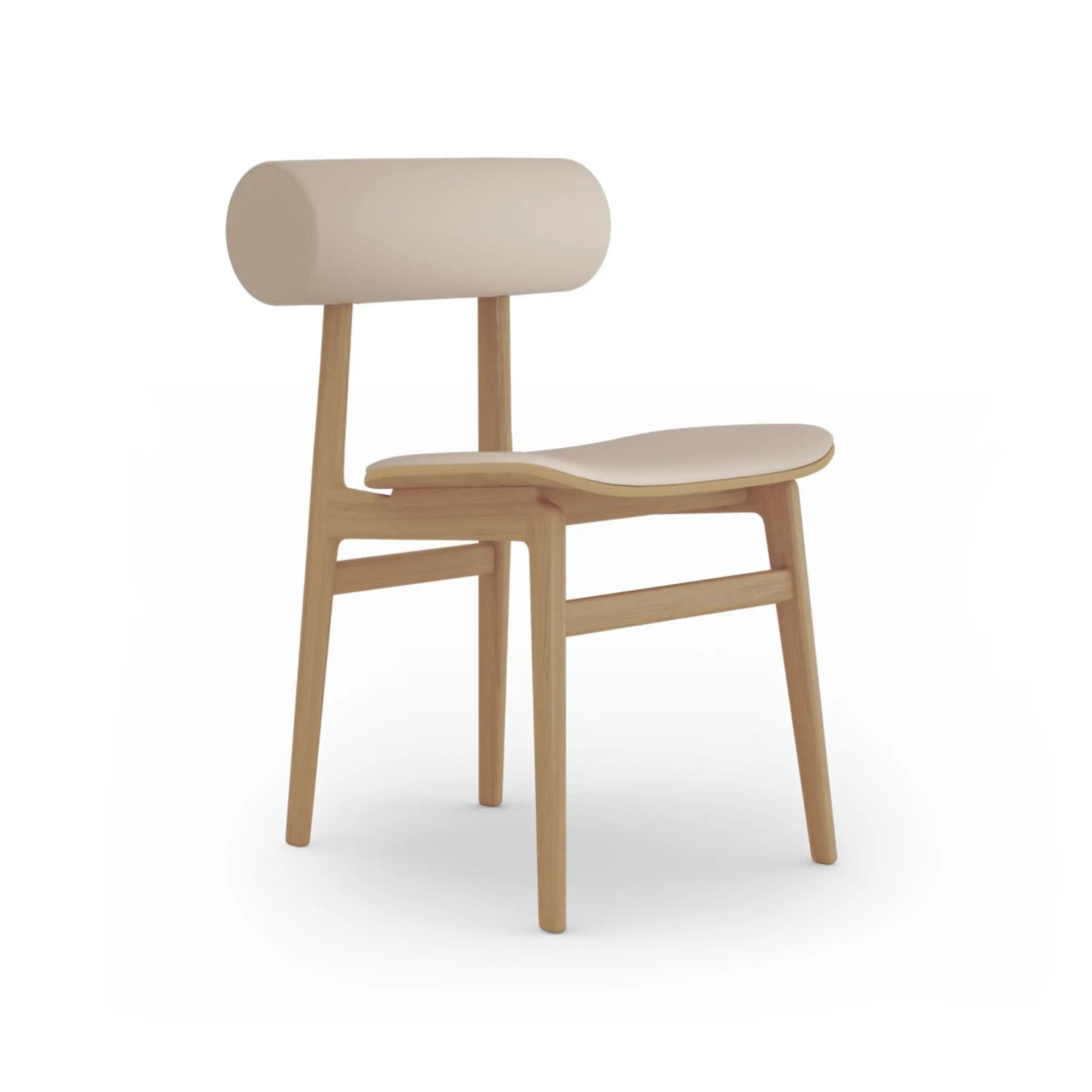 Beautifully crafted wooden Totem Chair with a sleek and modern design
