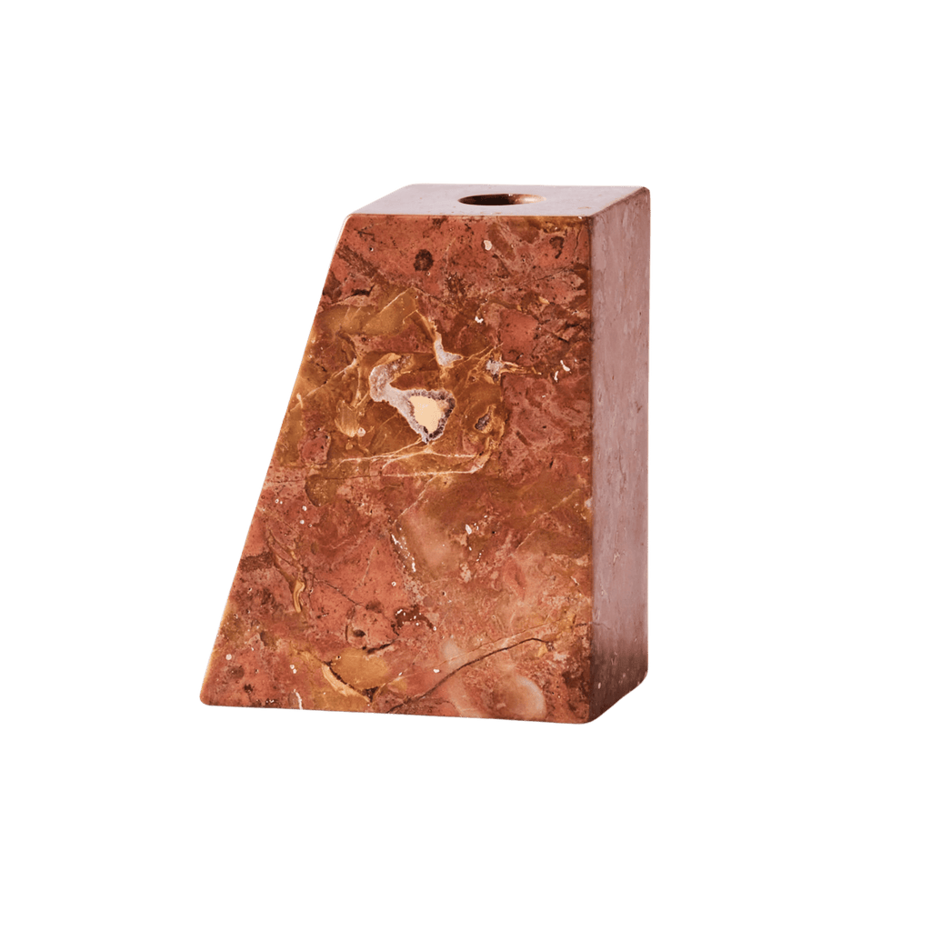 Pyramid Candle Holders Red - THAT COOL LIVING