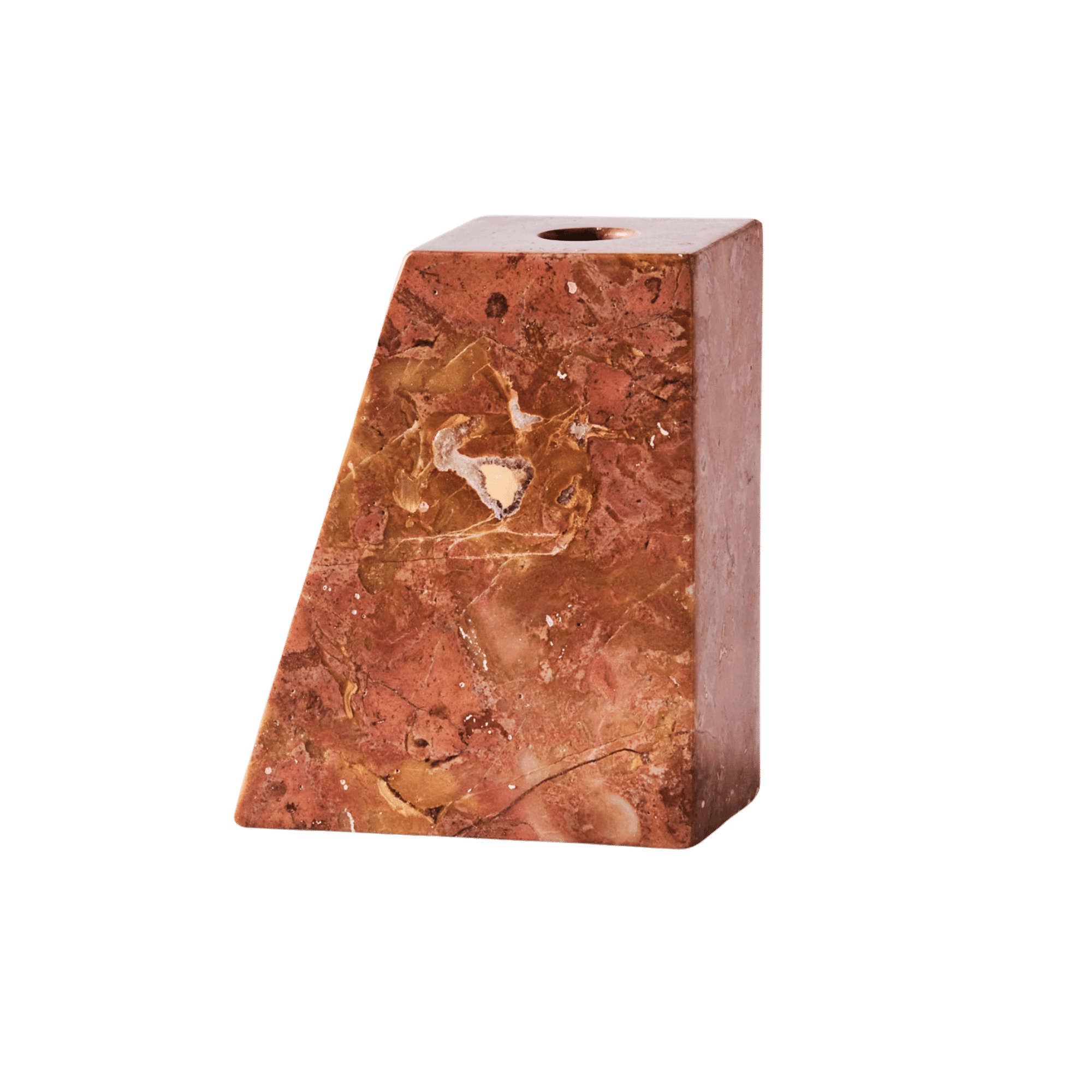 Pyramid Candle Holders Red - THAT COOL LIVING