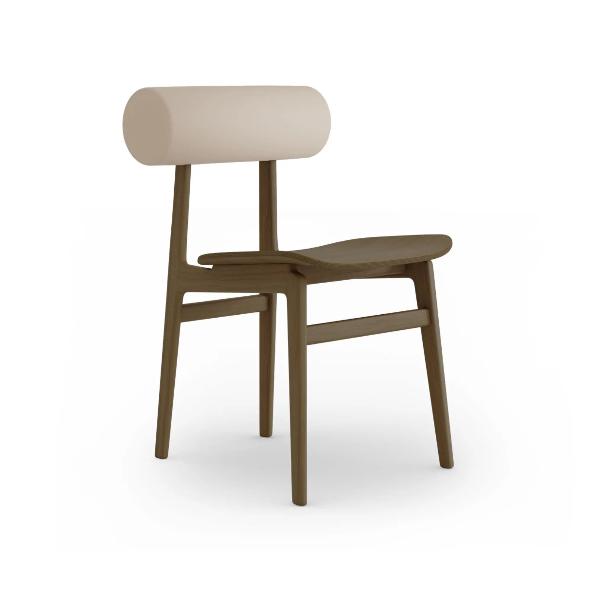 A sleek and modern totem chair made of sustainable materials
