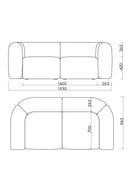 Flom 2-Seater Sofa - THAT COOL LIVING