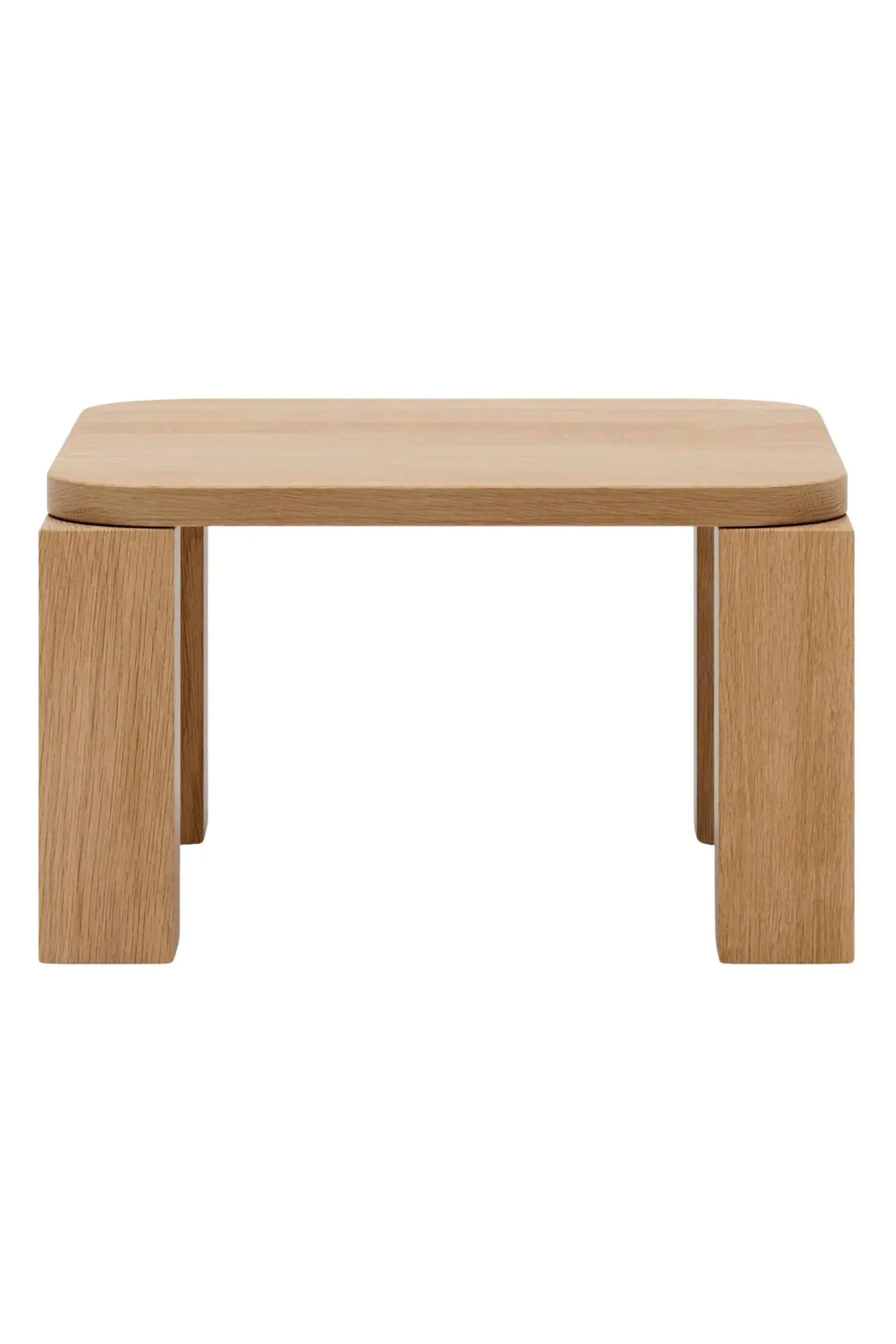 Atlas Coffee Table - Tall - Oak - THAT COOL LIVING