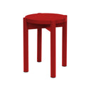 Modern and stylish Hopp Stool with a comfortable cushioned seat and sleek metal legs