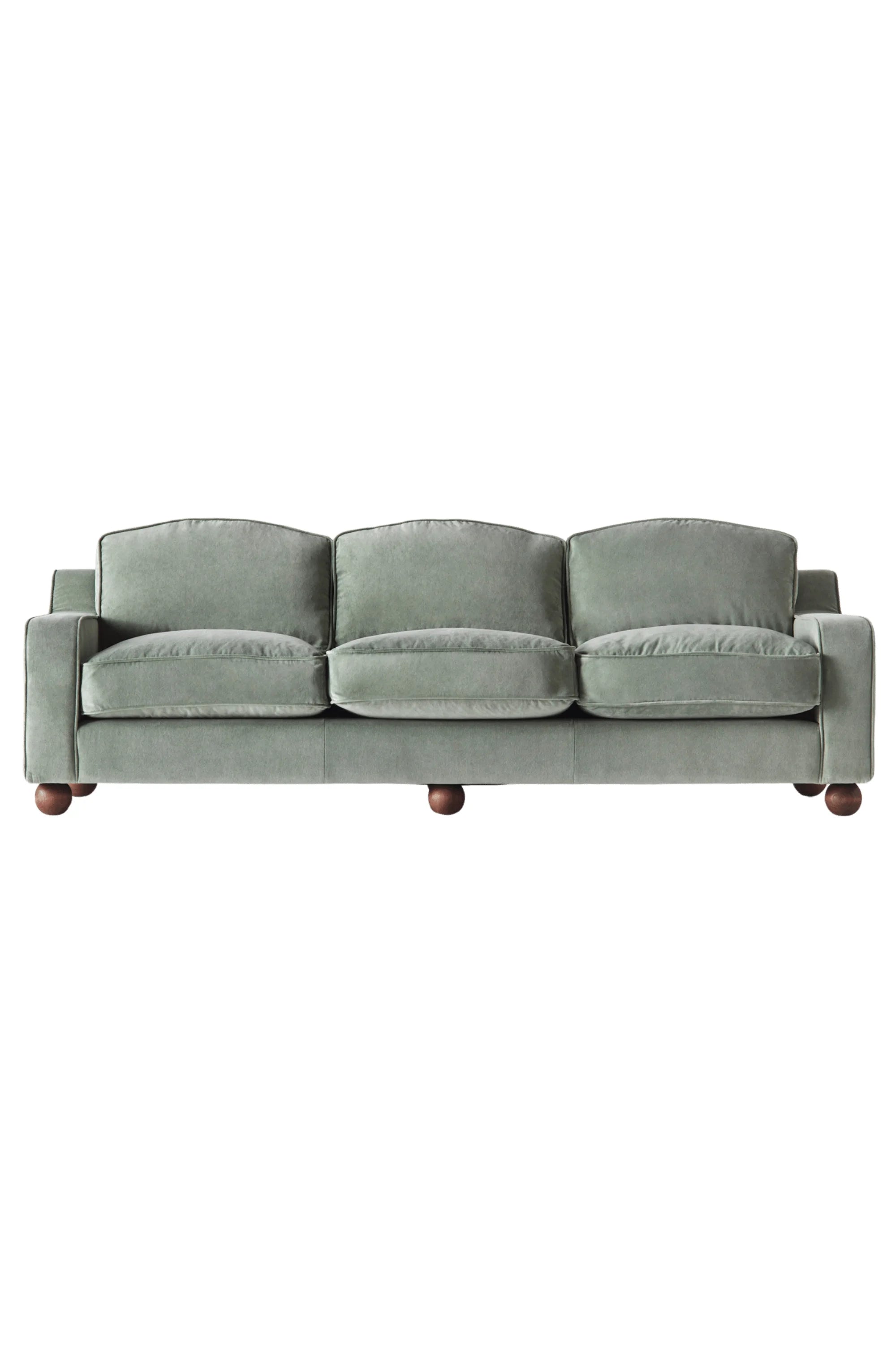 Lola Sofa Velvet Green - THAT COOL LIVING