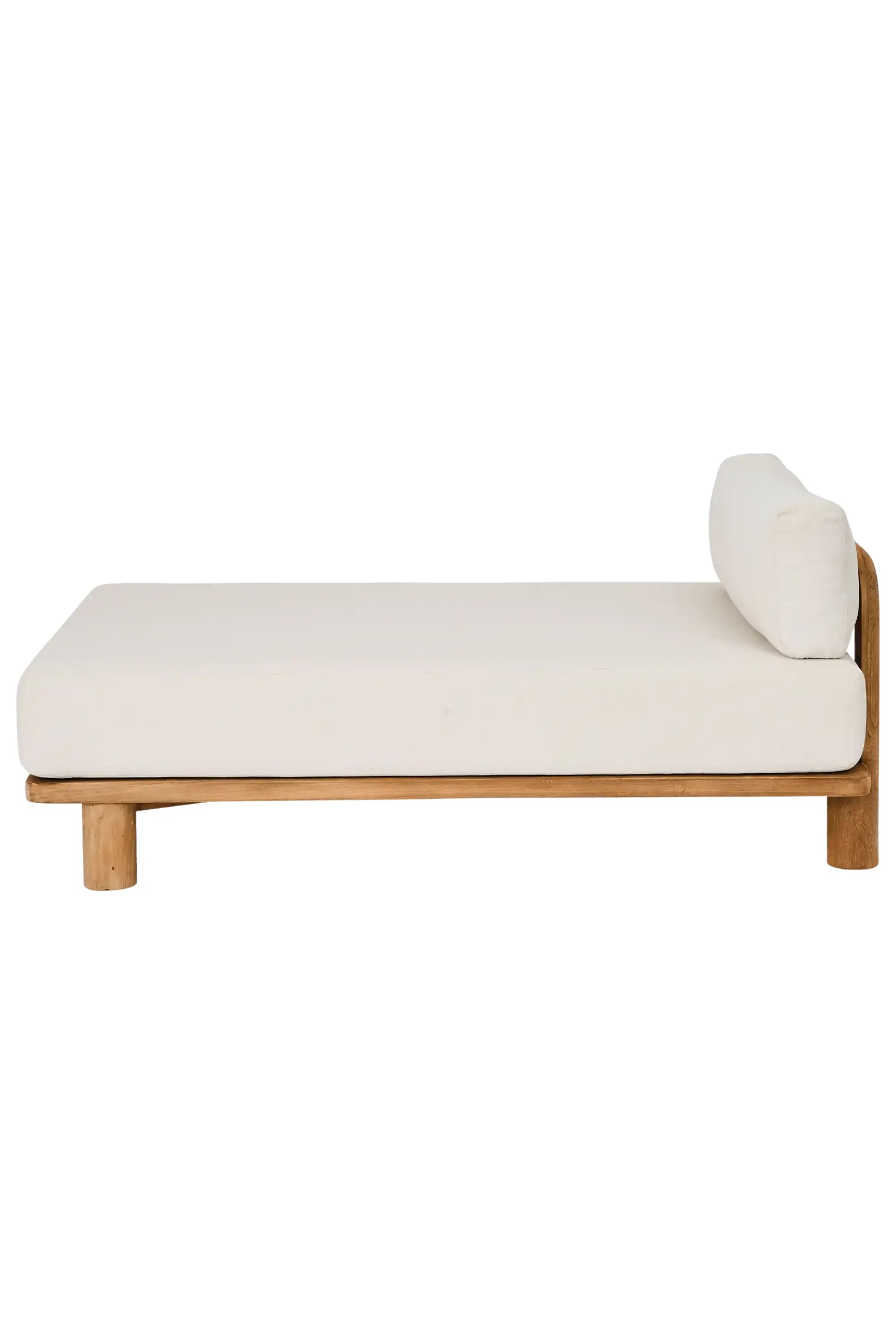 Teak Sofa Chaise Module - THAT COOL LIVING