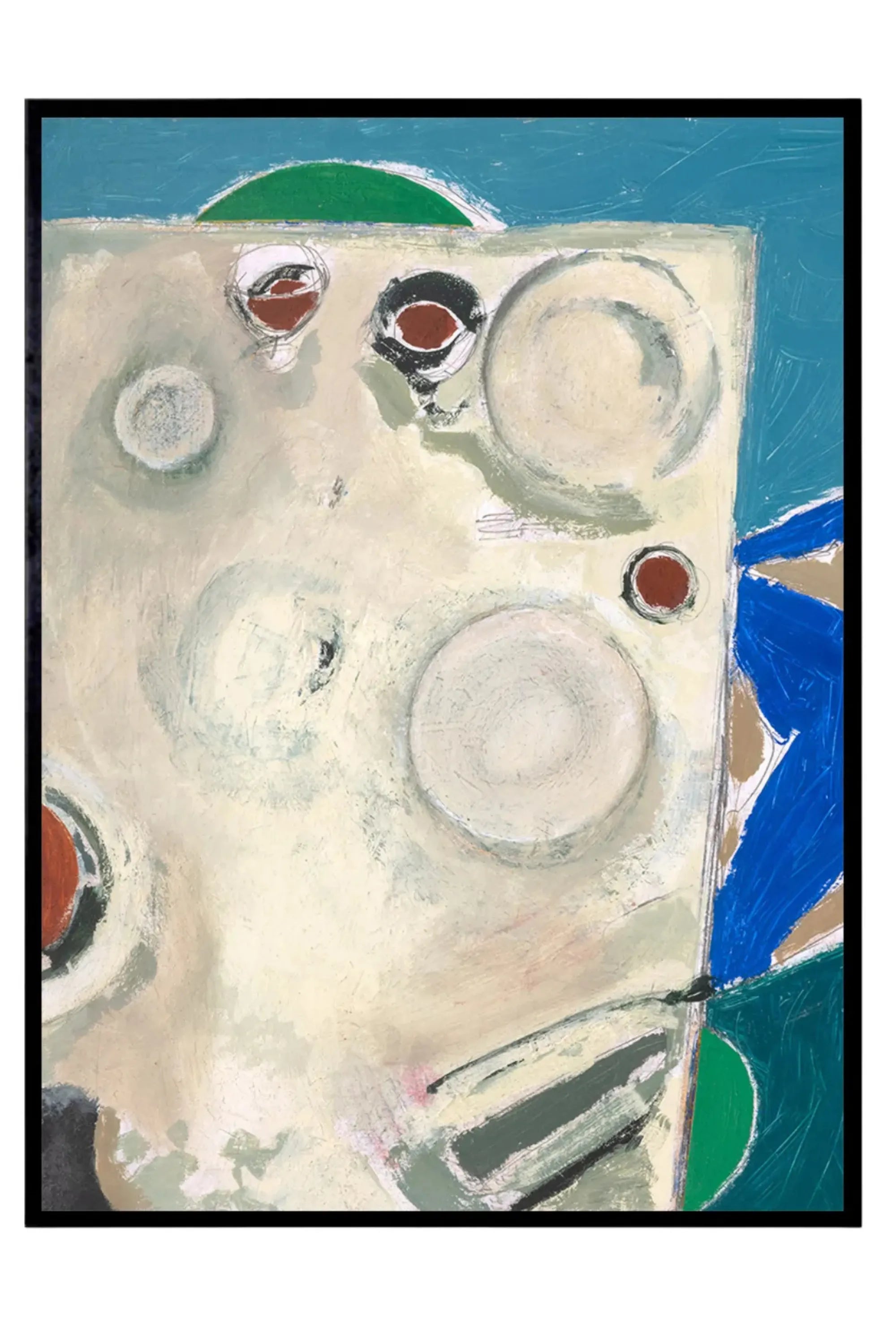 Table 8 L’Auberge - Art Print - THAT COOL LIVING