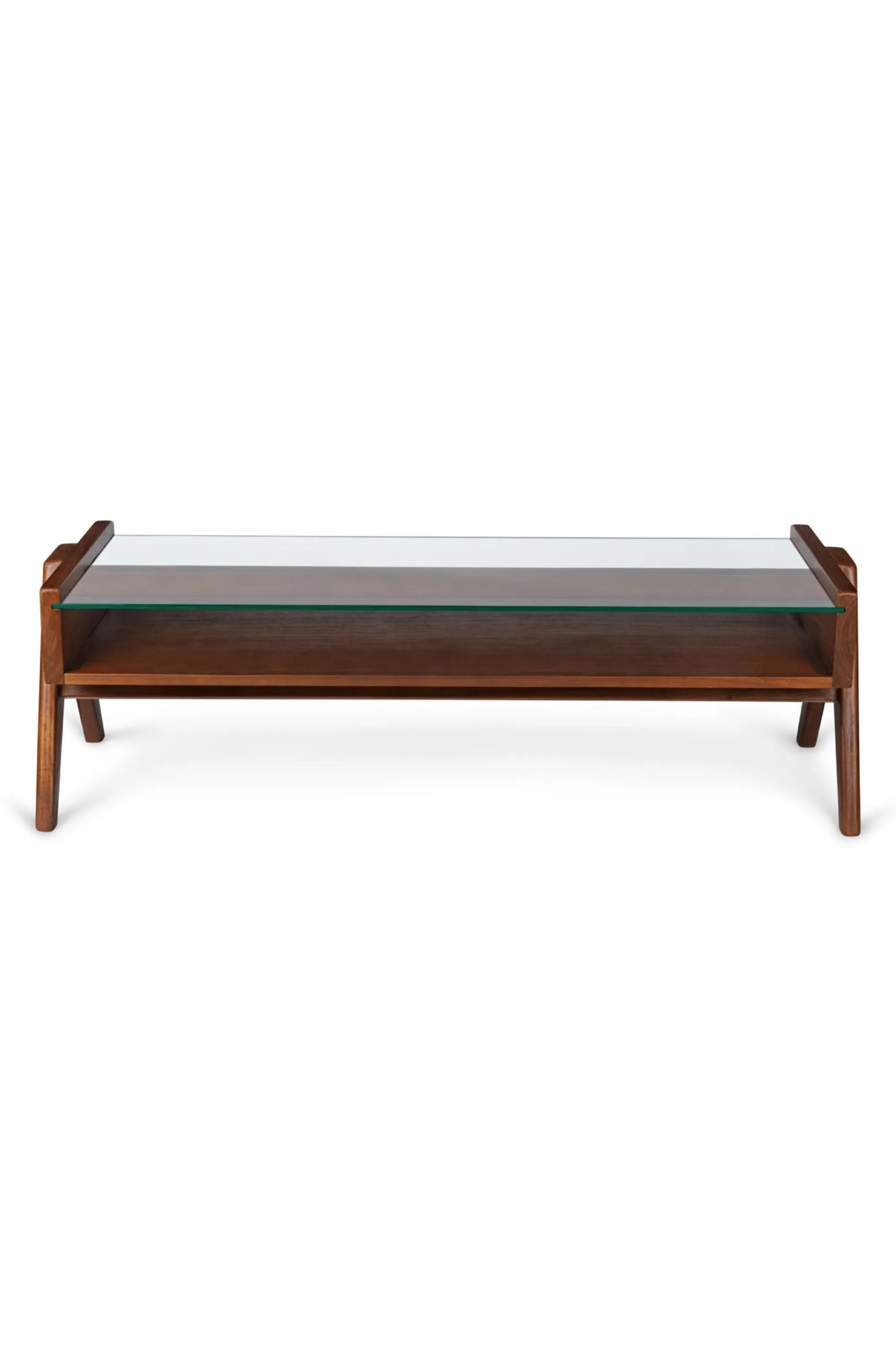 Chandigarh Glass Coffee Table - THAT COOL LIVING