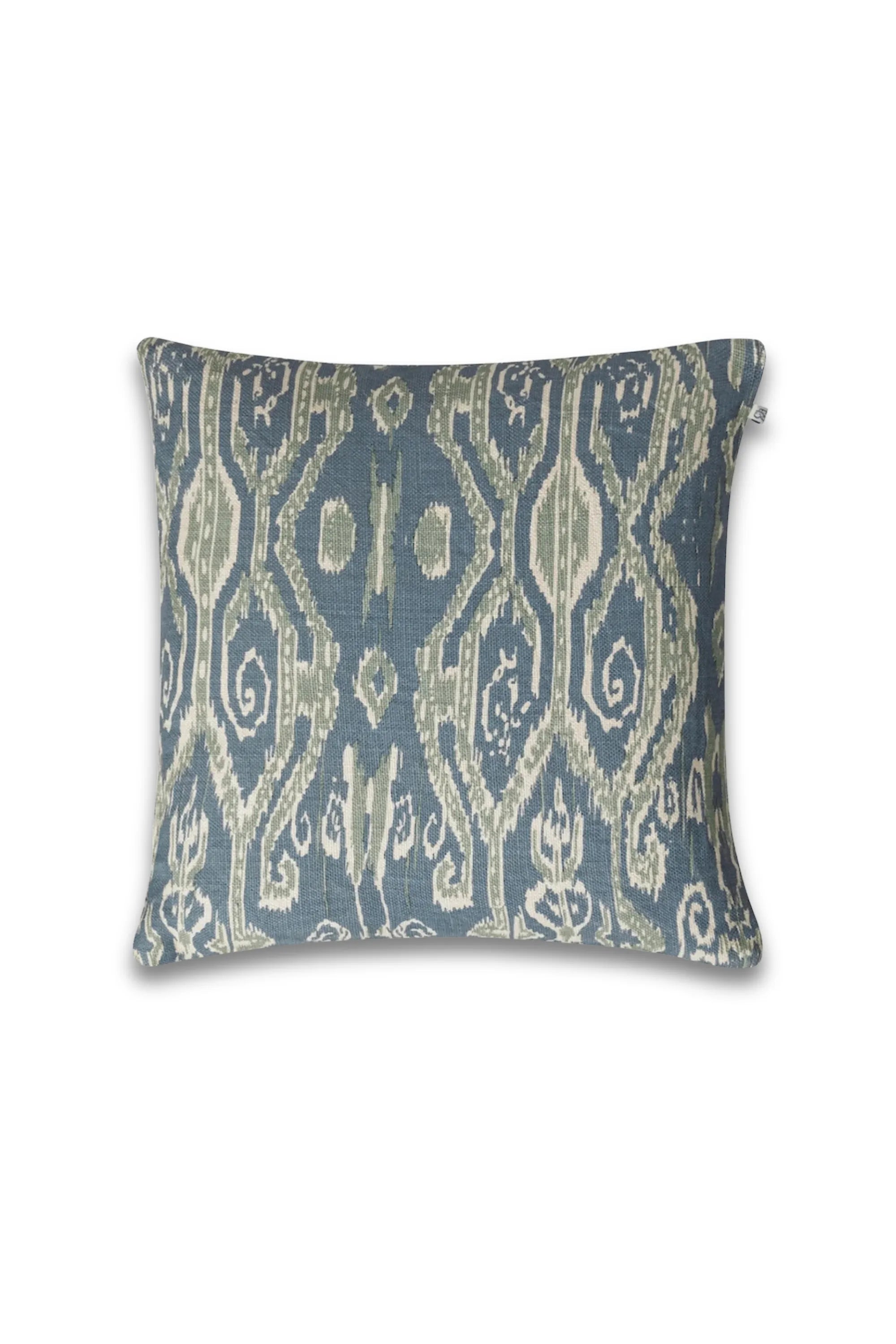 Ikat Madras Throw Pillow