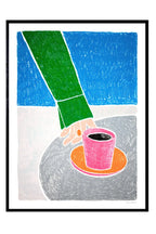 Café en Terrasse - Art Print - THAT COOL LIVING