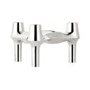 BMF Candle Holder in elegant silver finish, perfect for modern decor
