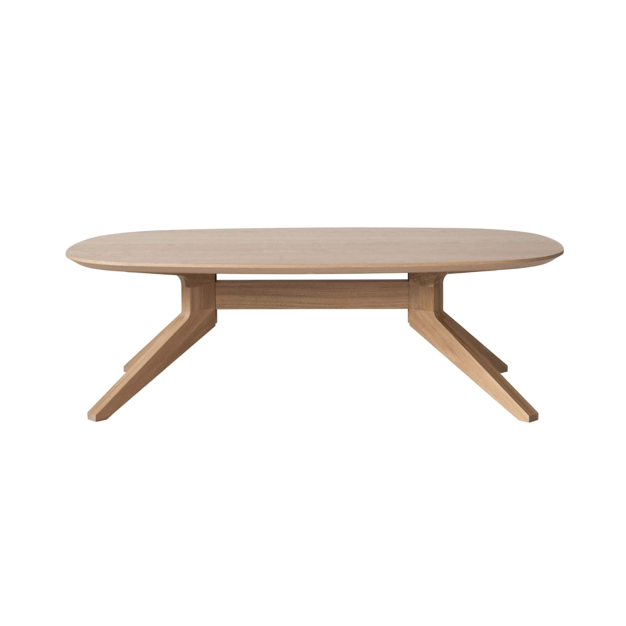 Cross Oval Coffee Table - THAT COOL LIVING