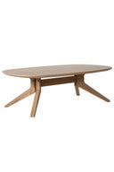 Cross Oval Coffee Table - THAT COOL LIVING