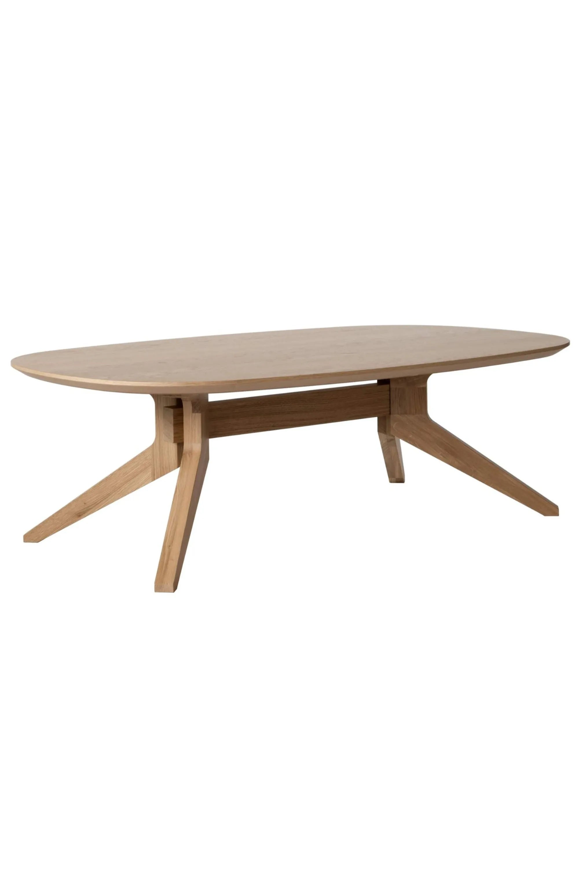 Cross Oval Coffee Table - THAT COOL LIVING