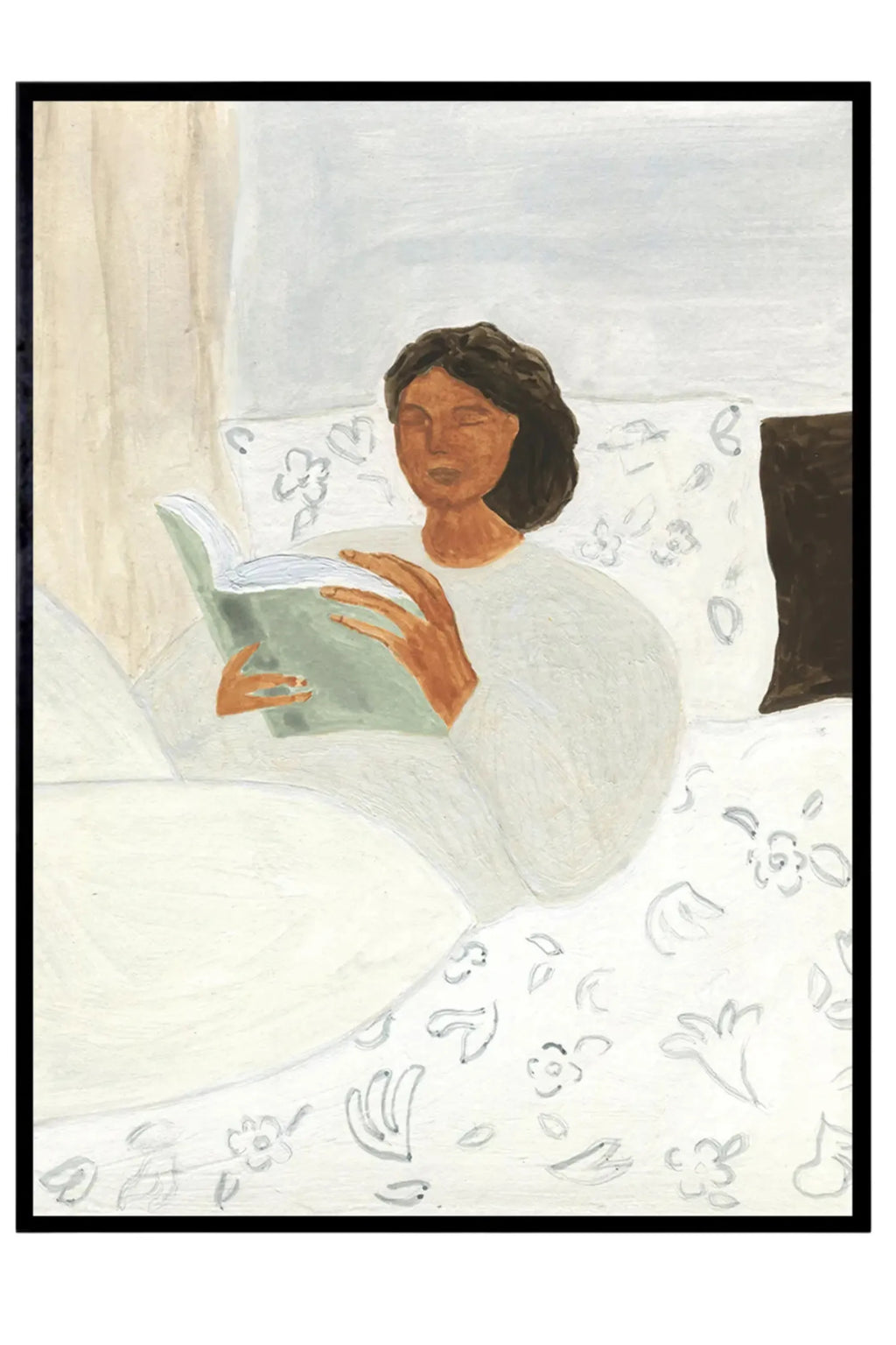 Morning Read - Art Print - THAT COOL LIVING