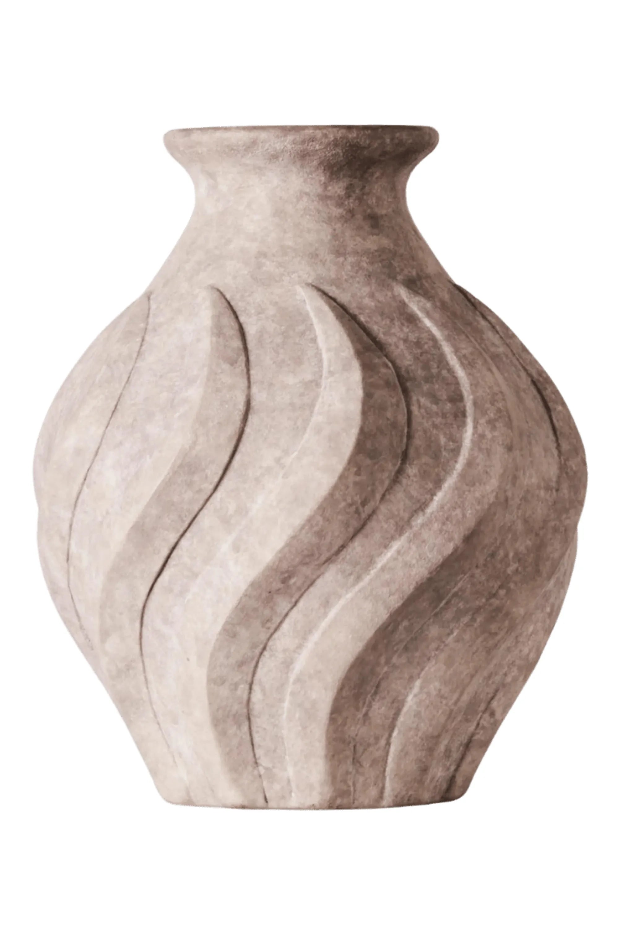 Swirl Vase Grey Small