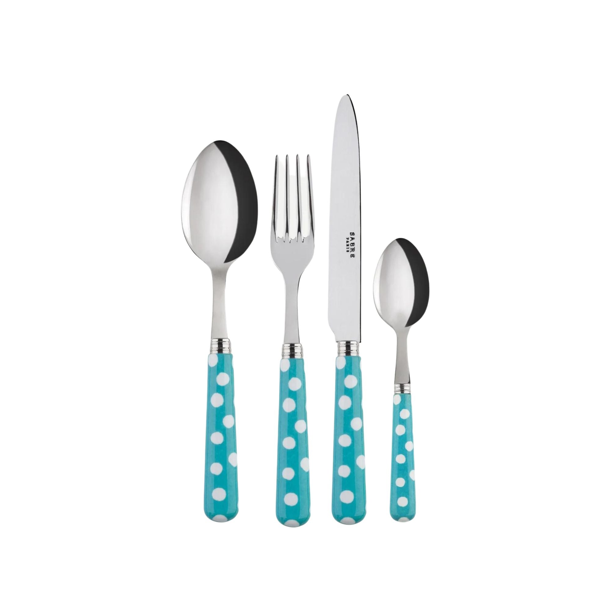 White Dots Cutlery Set - THAT COOL LIVING