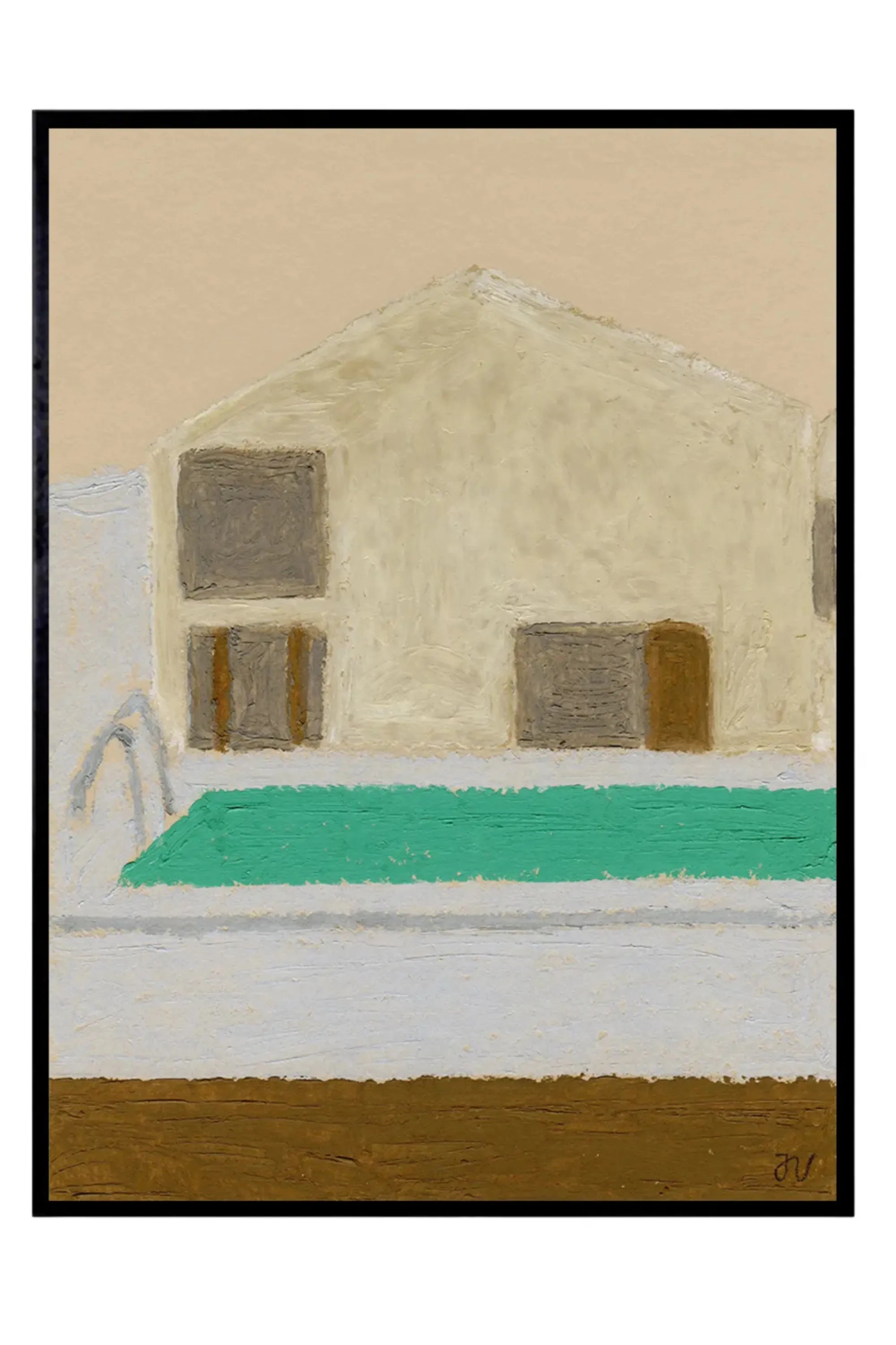Hotel Swimming Pool - Art Print - THAT COOL LIVING