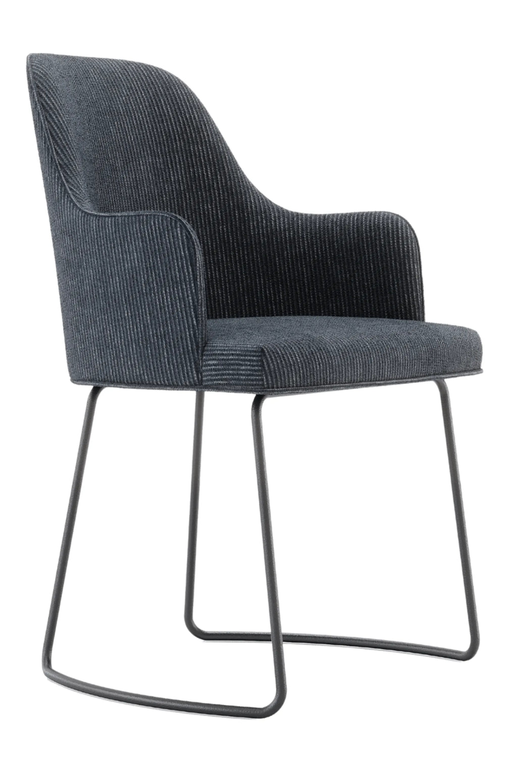 Anna Chair With Armrest - Metal - THAT COOL LIVING