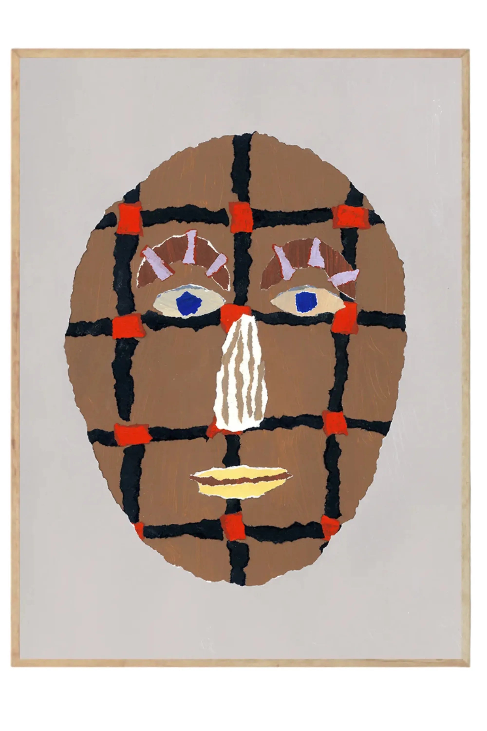 Grid Portrait - Art Print